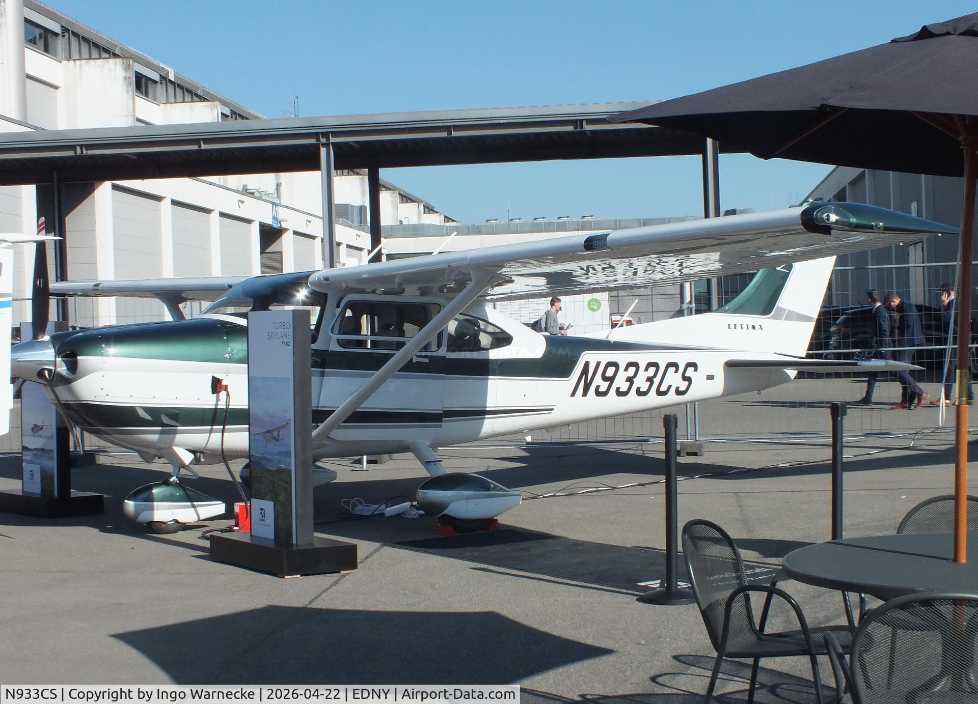 N933CS, 2026 Cessna 182T Skylane Skylane C/N 182-83333, Cessna 182T Skylane at the AERO 2026, Friedrichshafen