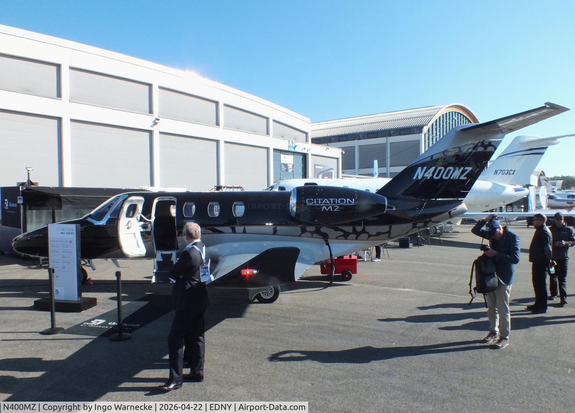 N400MZ, 2025 Cessna 525 Citation M2 Gen2 C/N 525-1400, Cessna 525 Citation M2 Gen2 at the AERO 2026, Friedrichshafen