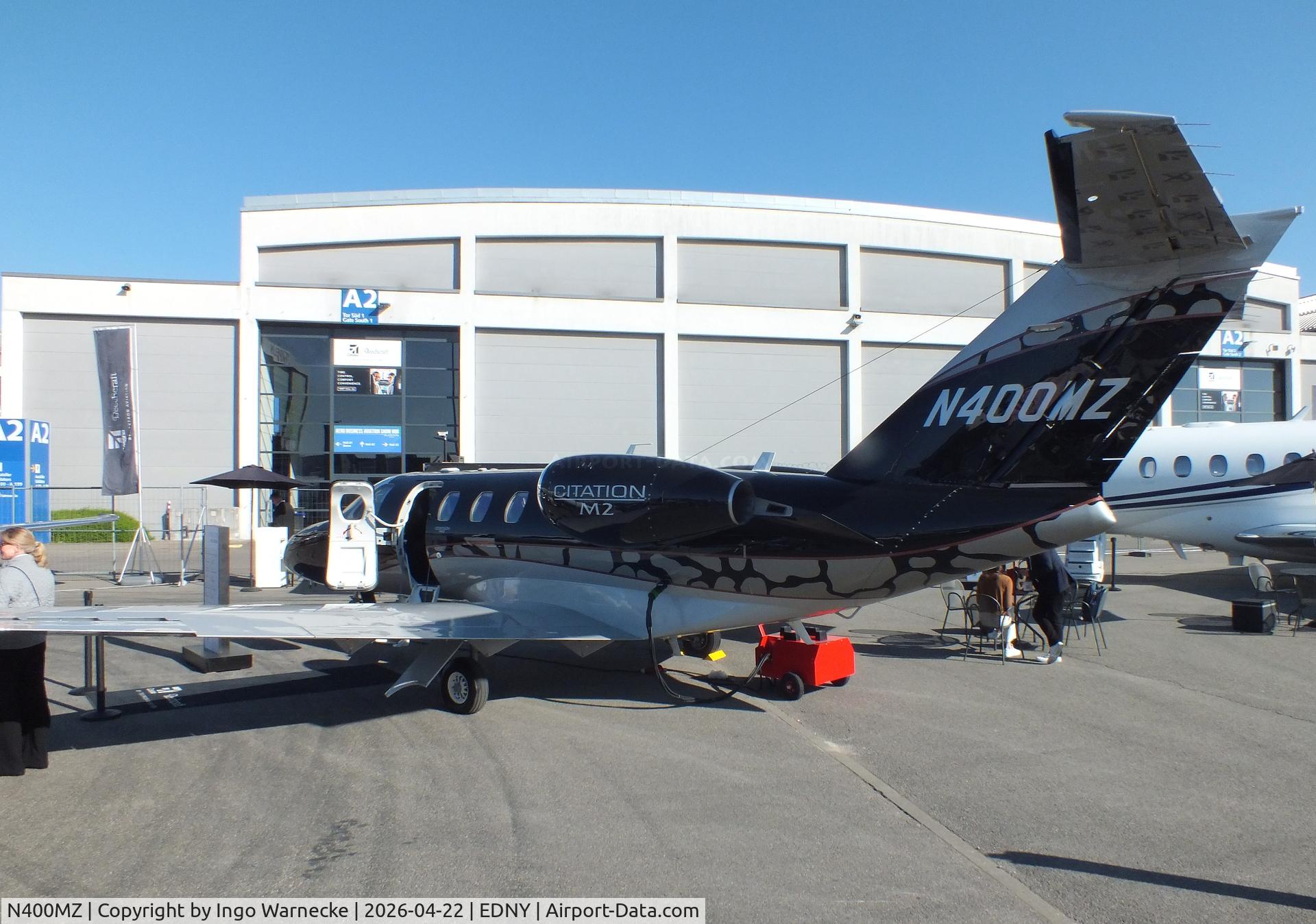 N400MZ, 2025 Cessna 525 Citation M2 Gen2 C/N 525-1400, Cessna 525 Citation M2 Gen2 at the AERO 2026, Friedrichshafen