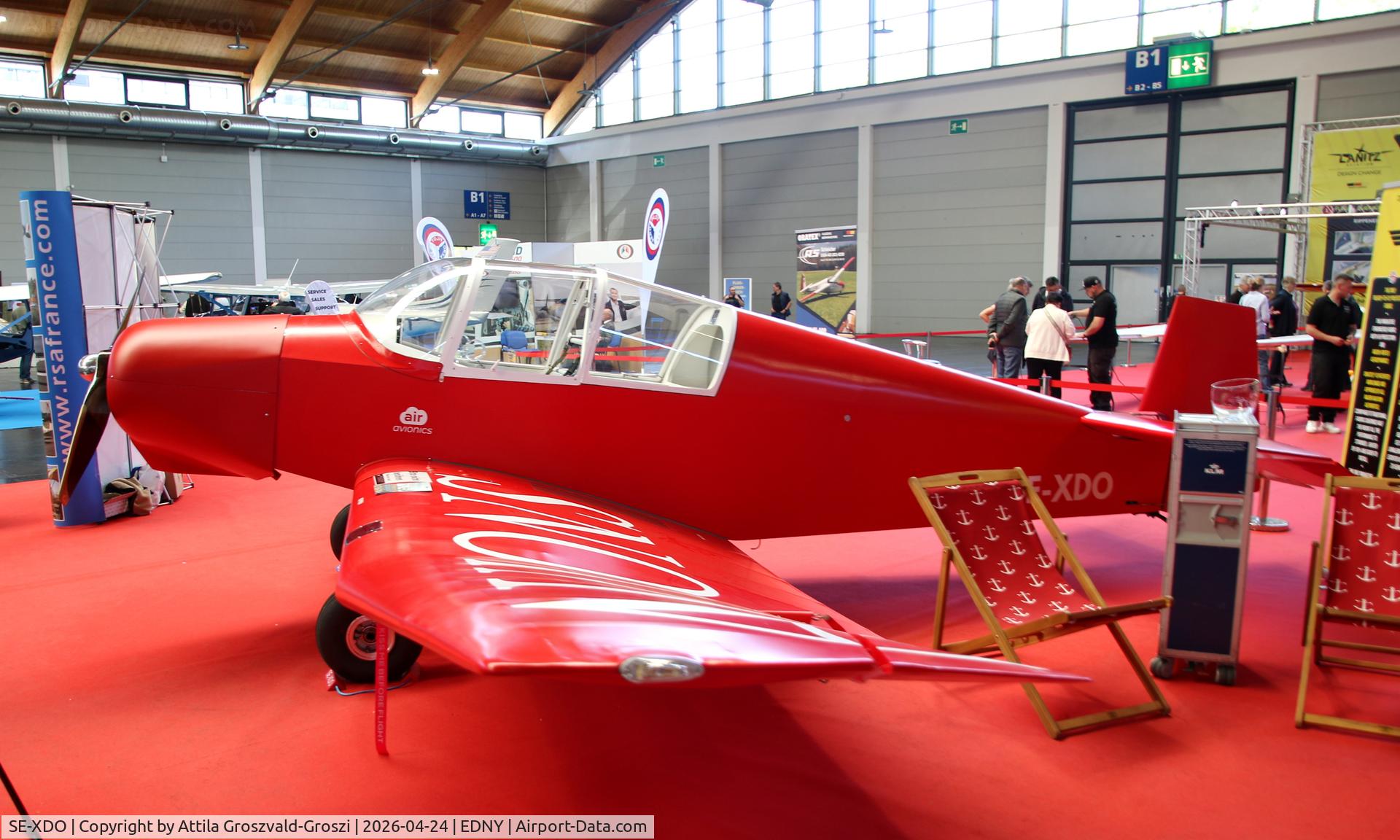 SE-XDO, Jodel D-113 C/N 036, EDNY - Bodensee Airport Friedrichshafen, Germany. AERO 2026