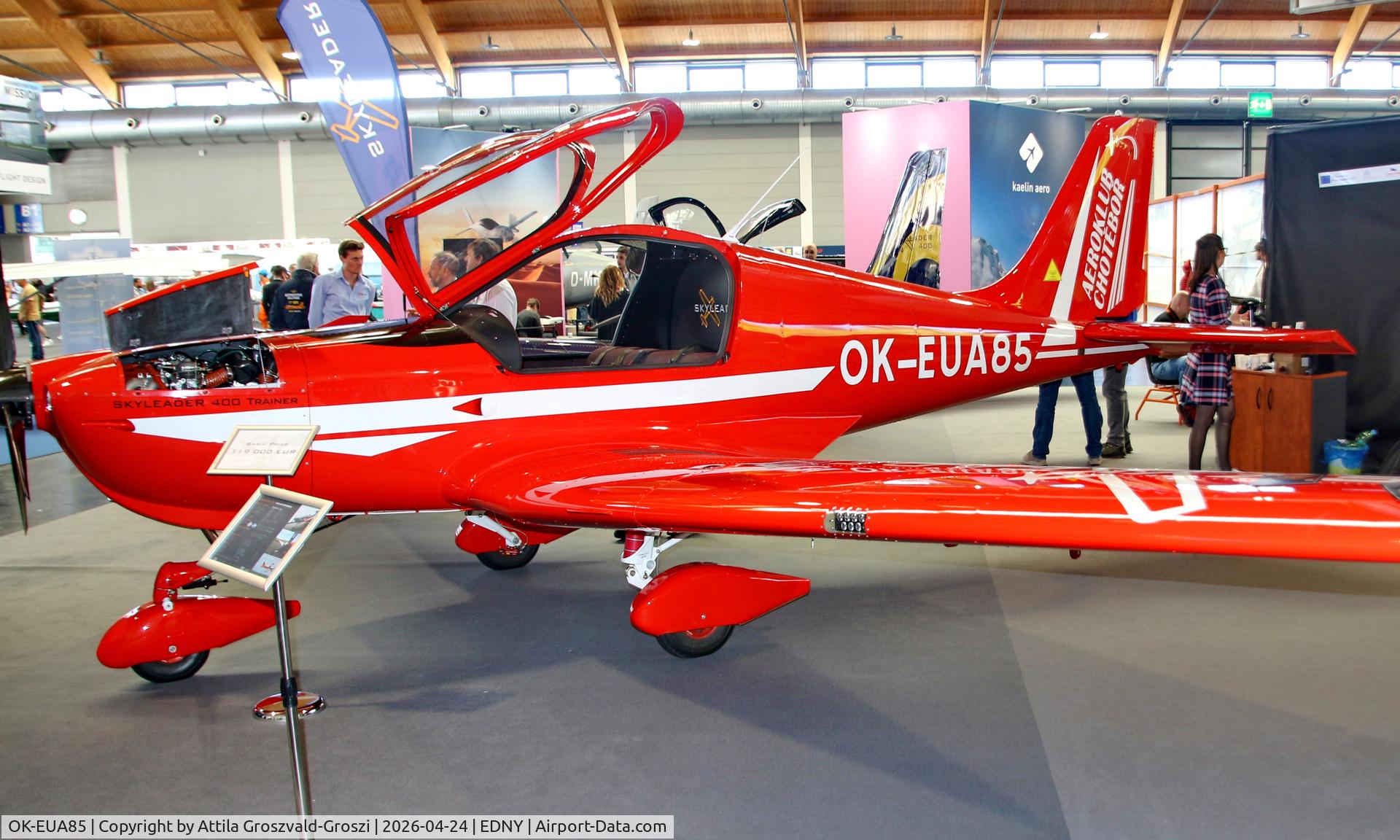 OK-EUA85, 2025 Jihlavan Skyleader 400 Trainer C/N 4 366 415 E, EDNY - Bodensee Airport Friedrichshafen, Germany. AERO 2026