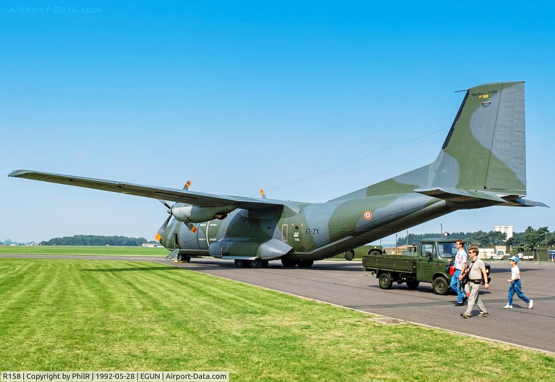 R158, Transall C-160R C/N 158, R-158 61-ZX Transall C-160R AdeL Mildenhall 