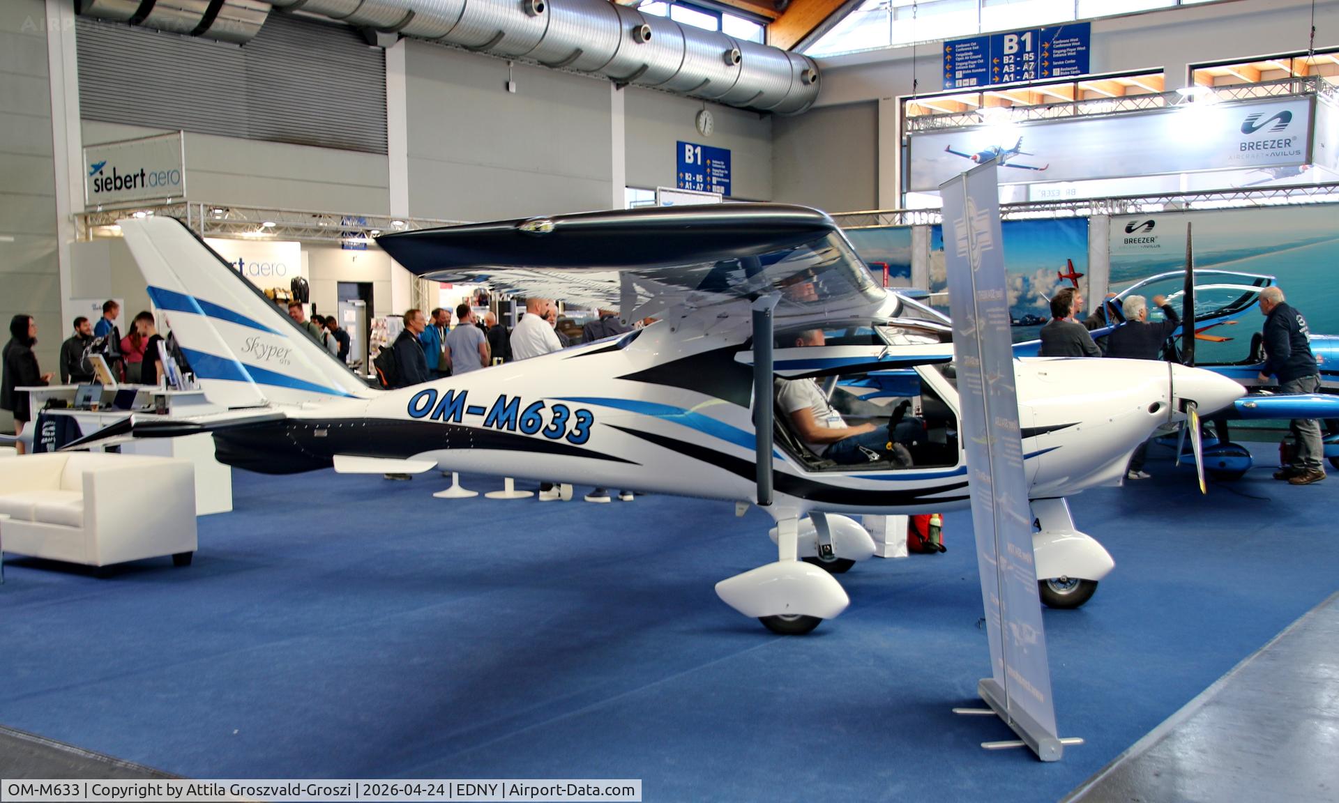 OM-M633, 2026 Tomark Aero Skyper GT9-600 C/N 42156, EDNY - Bodensee Airport Friedrichshafen, Germany. AERO 2026