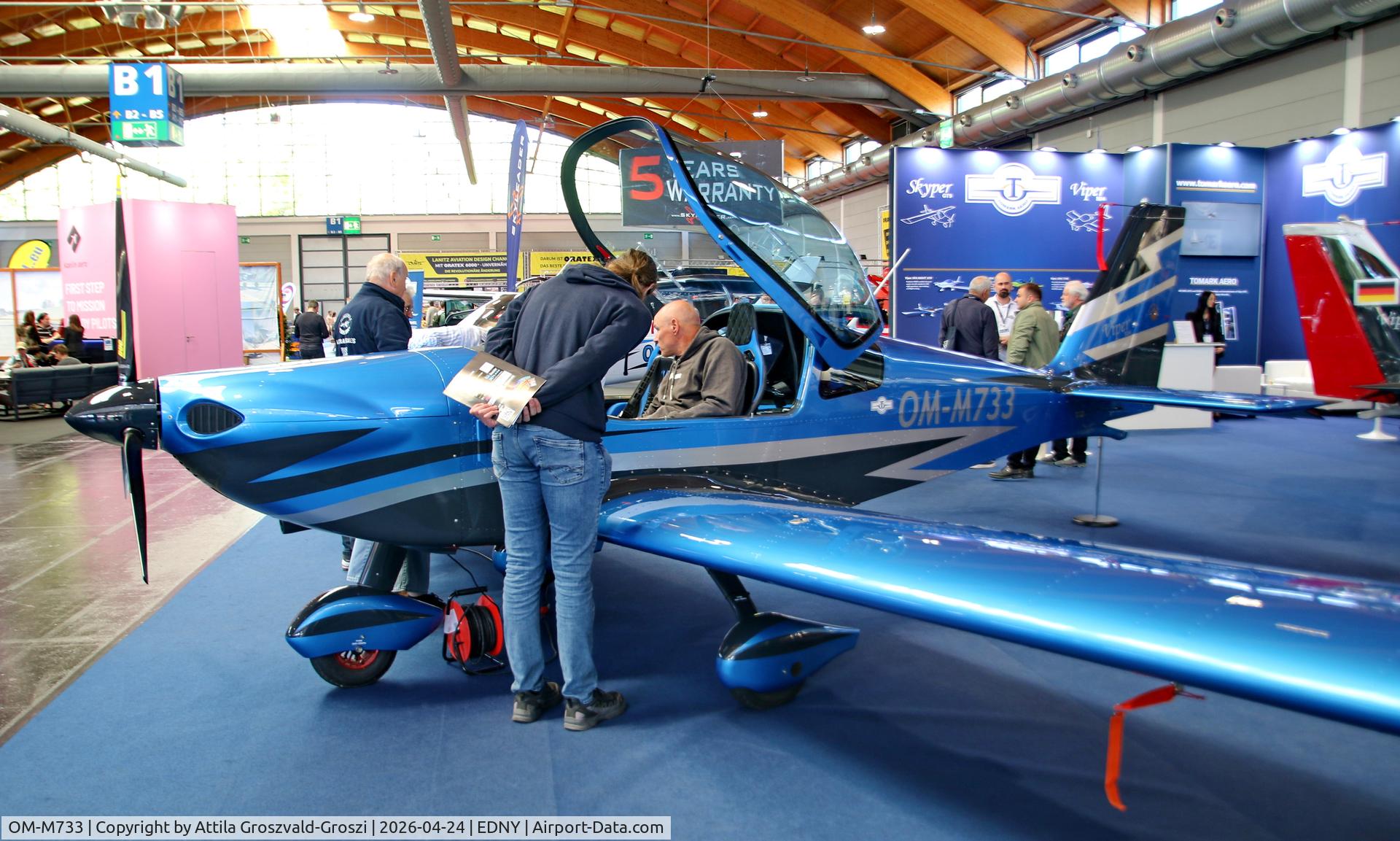 OM-M733, 2026 Tomark Aero Viper SD-4 C/N 42878, EDNY - Bodensee Airport Friedrichshafen, Germany. AERO 2026
