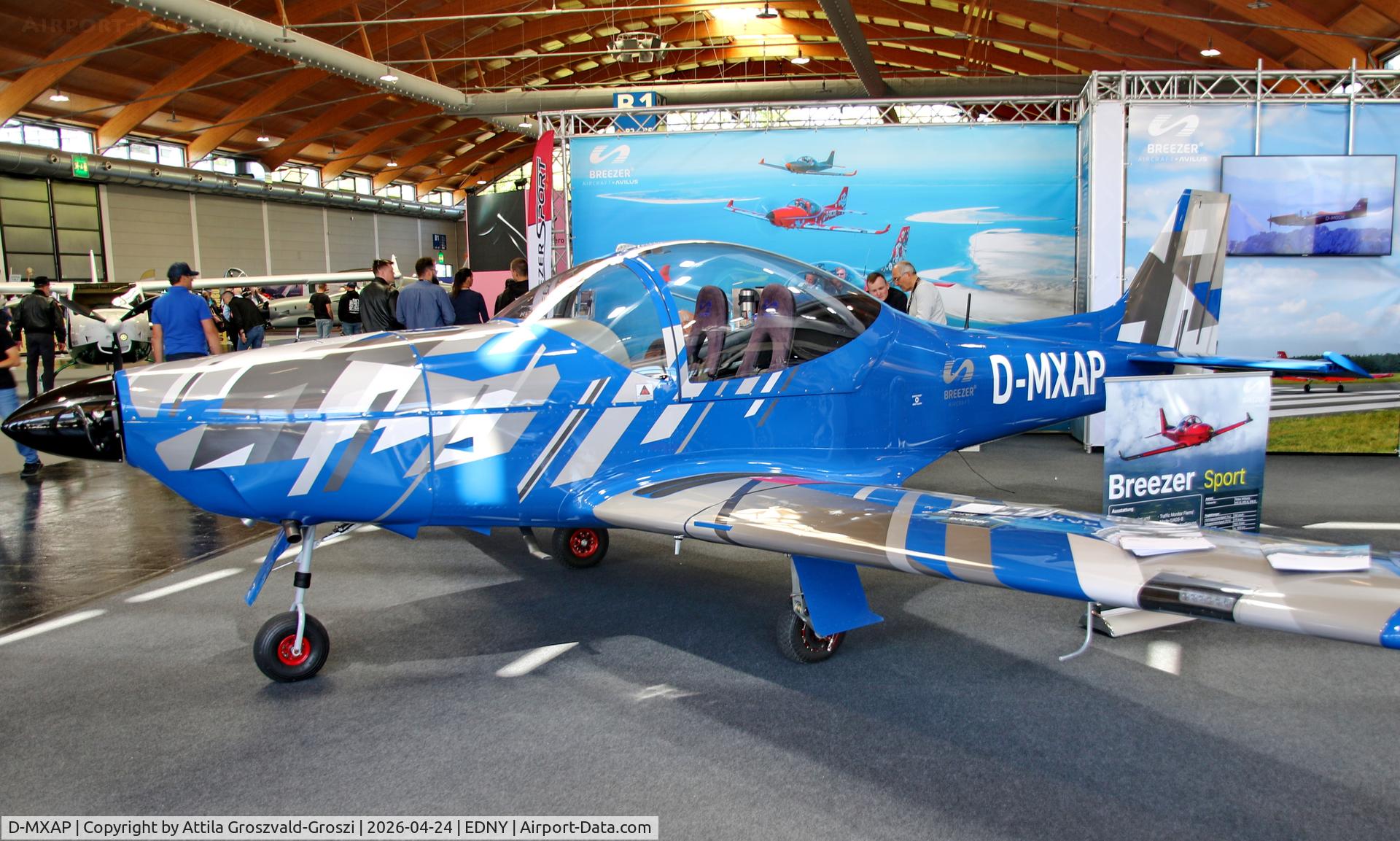 D-MXAP, Breezer Breezer Sport C/N not found_D-MXAP, EDNY - Bodensee Airport Friedrichshafen, Germany. AERO 2026