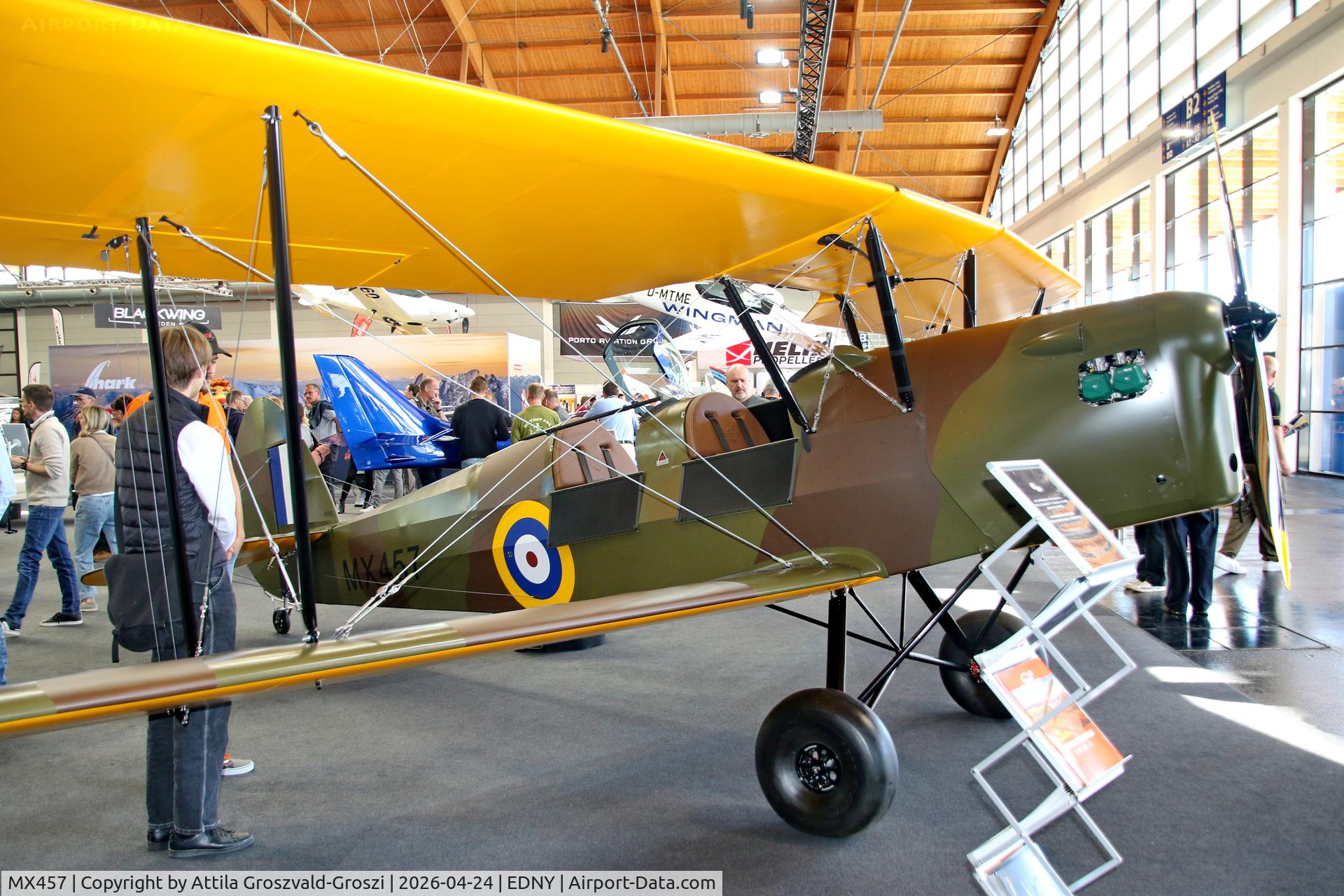 MX457, 2026 JMB Aircraft SV4-RS C/N not found_MX457, EDNY - Bodensee Airport Friedrichshafen, Germany. AERO 2026
