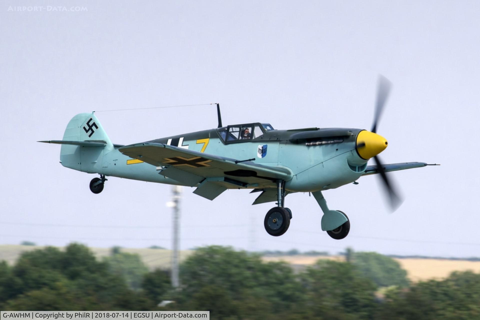 G-AWHM, 1958 Hispano HA-1112-M1L Buchon C/N 187, 7 (G-AWHM) 1958 HA 1112 M1L Buchon Flying Legends Duxford 