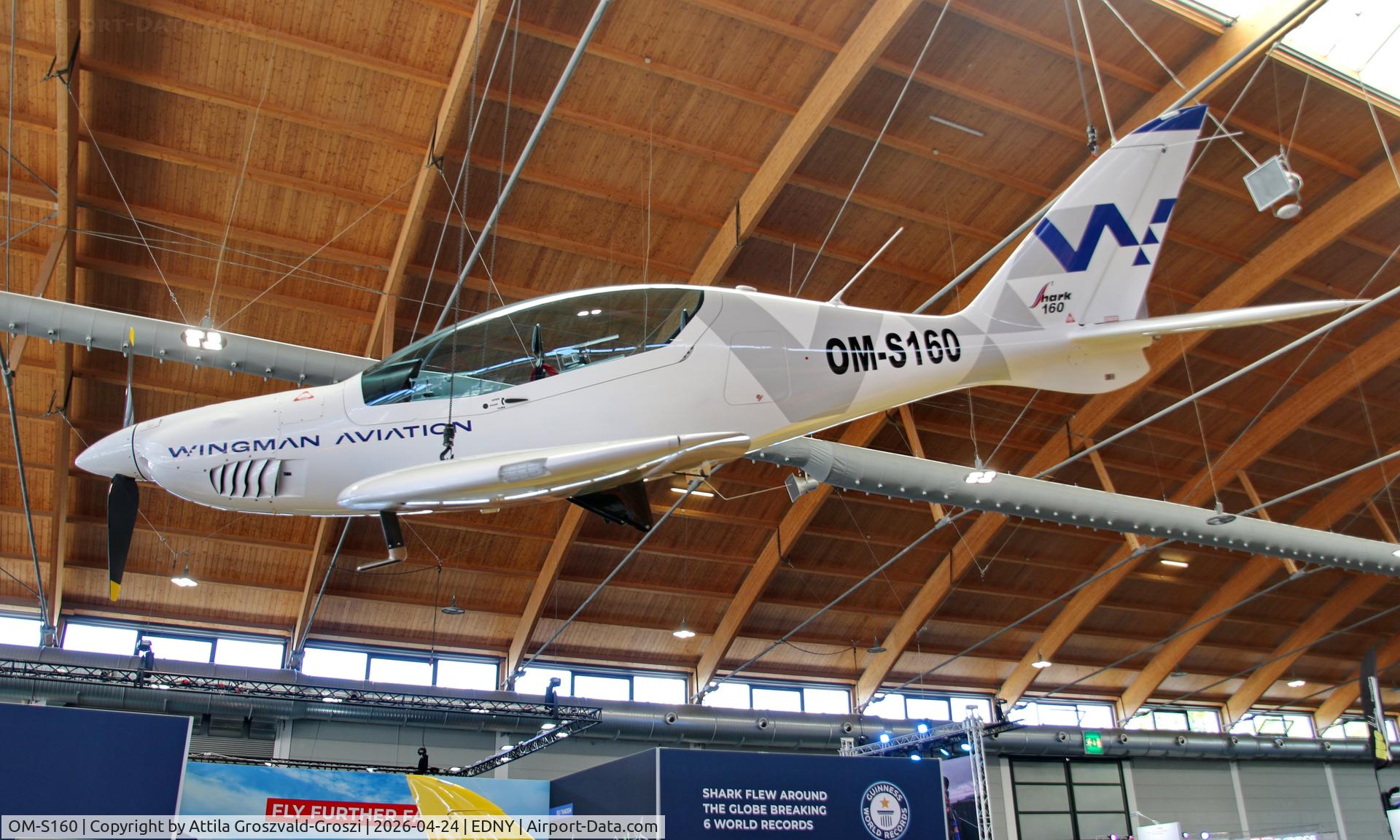 OM-S160, 2024 Shark Aero Shark 600 C/N 160, EDNY - Bodensee Airport Friedrichshafen, Germany. AERO 2026