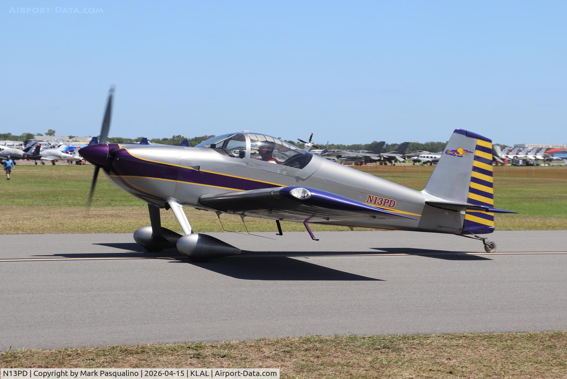N13PD, Vans RV-7, c/n 70343, Vans RV-7