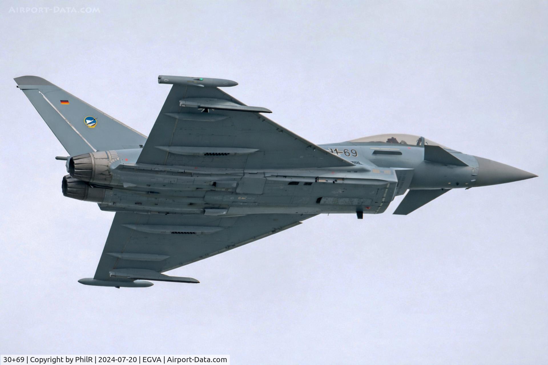 30+69, , 30+69 Eurofighter Typhoon EF2000 RIAT RAF Fairford 
