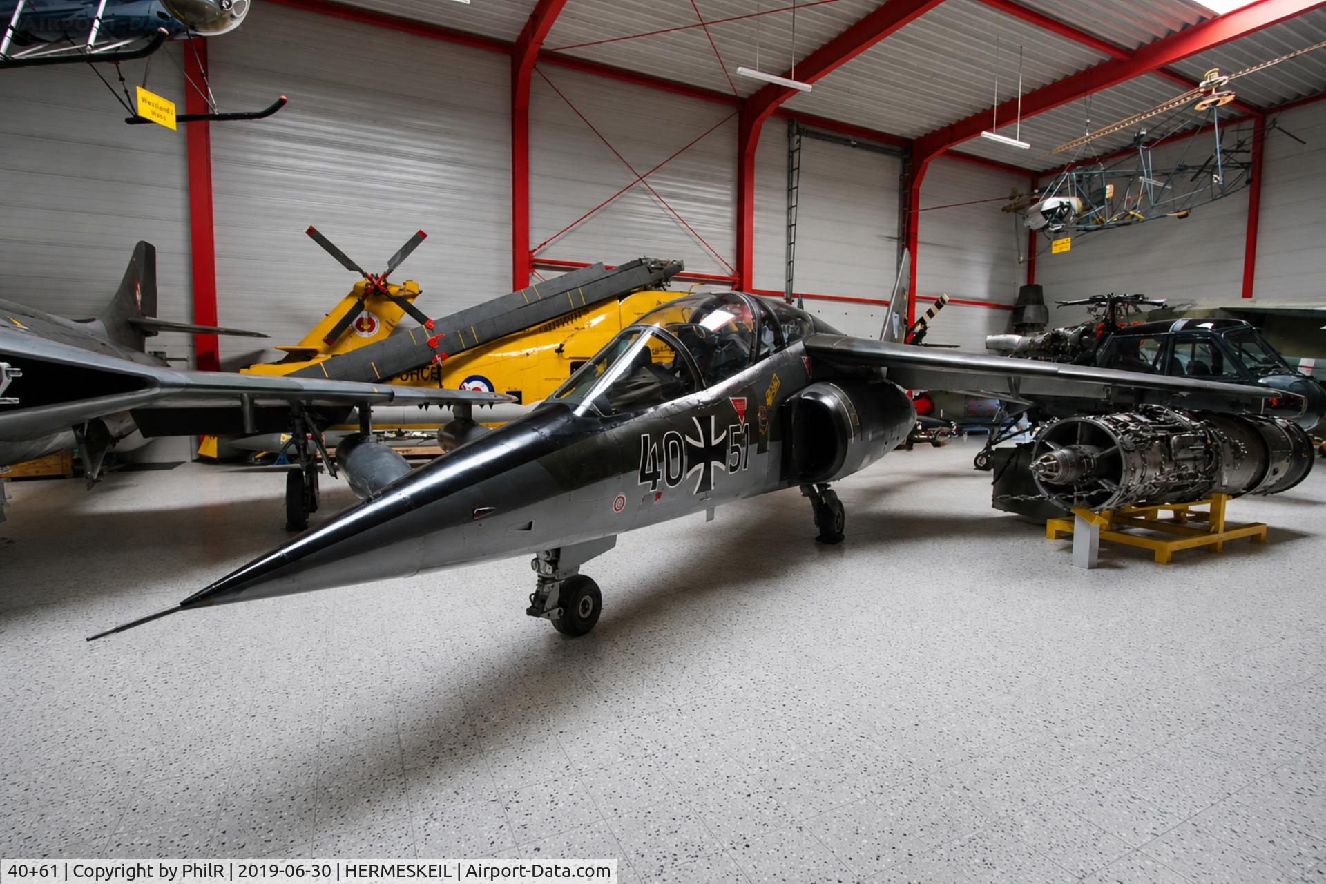 40+61, , 40+61 Dassault-Dornier Alpha Jet Hermeskeil 
