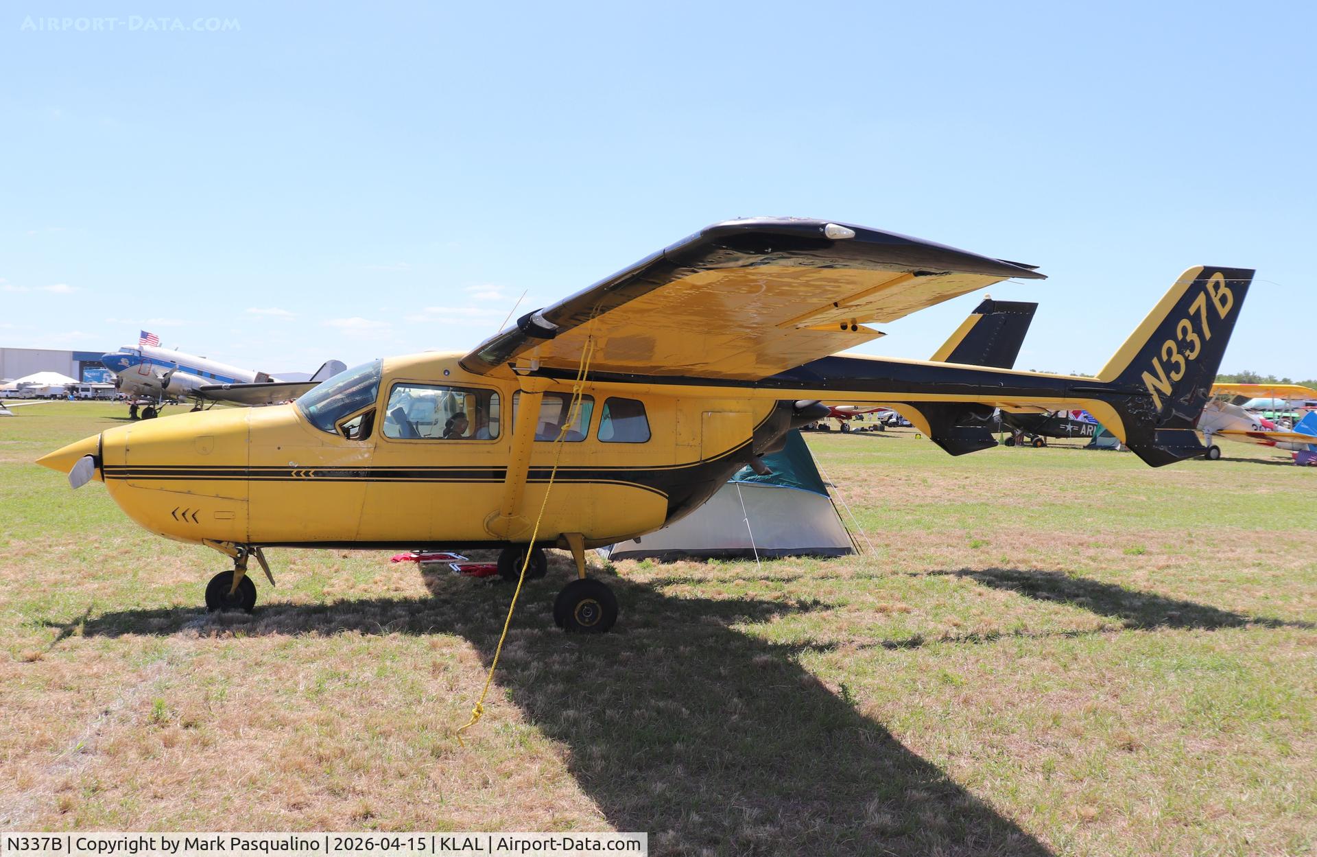 N337B, 1967 Cessna T337C Turbo Super Skymaster C/N 337-0775, Cessna T337C