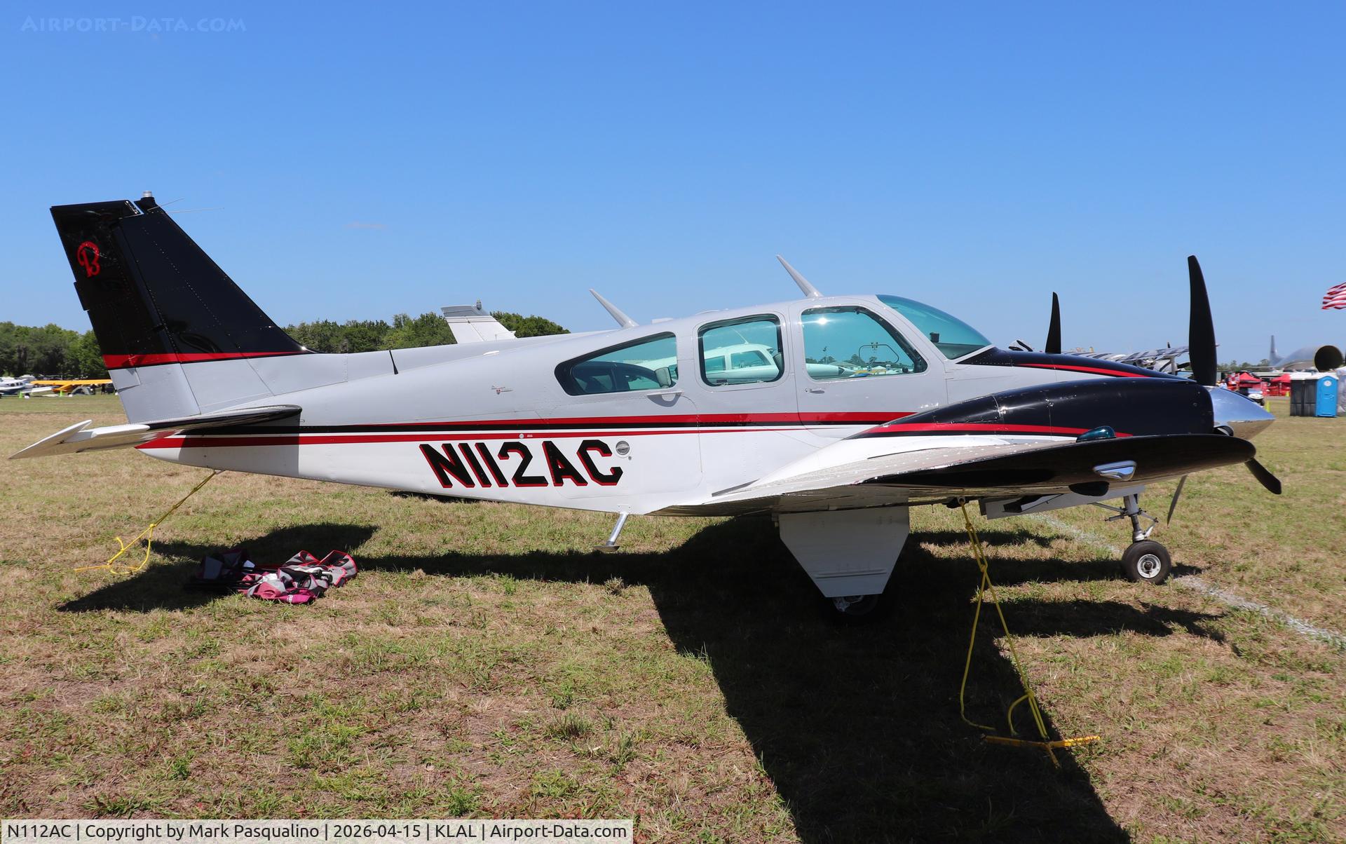 N112AC, 1964 Beech 95-B55 (T42A) Baron C/N TC-681, Beech B55