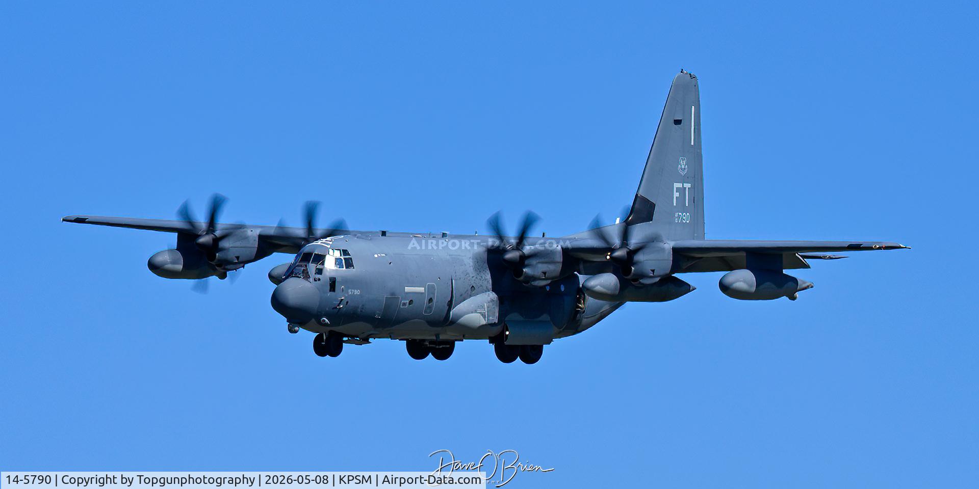 14-5790, 2015 Lockheed Martin HC-130J Combat King II Hercules C/N 382-5790, KING33
71st RQS	Moody AFB, GA