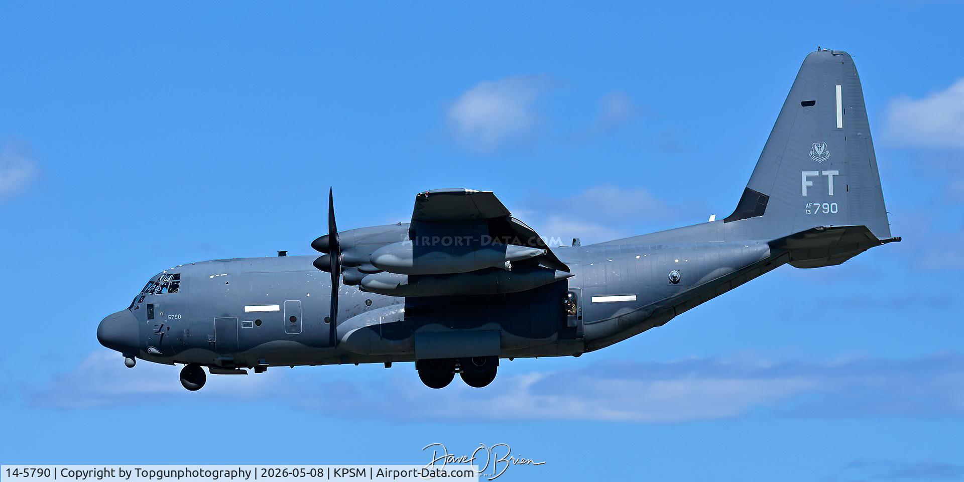 14-5790, 2015 Lockheed Martin HC-130J Combat King II Hercules C/N 382-5790, 71st RQS	Moody AFB, GA