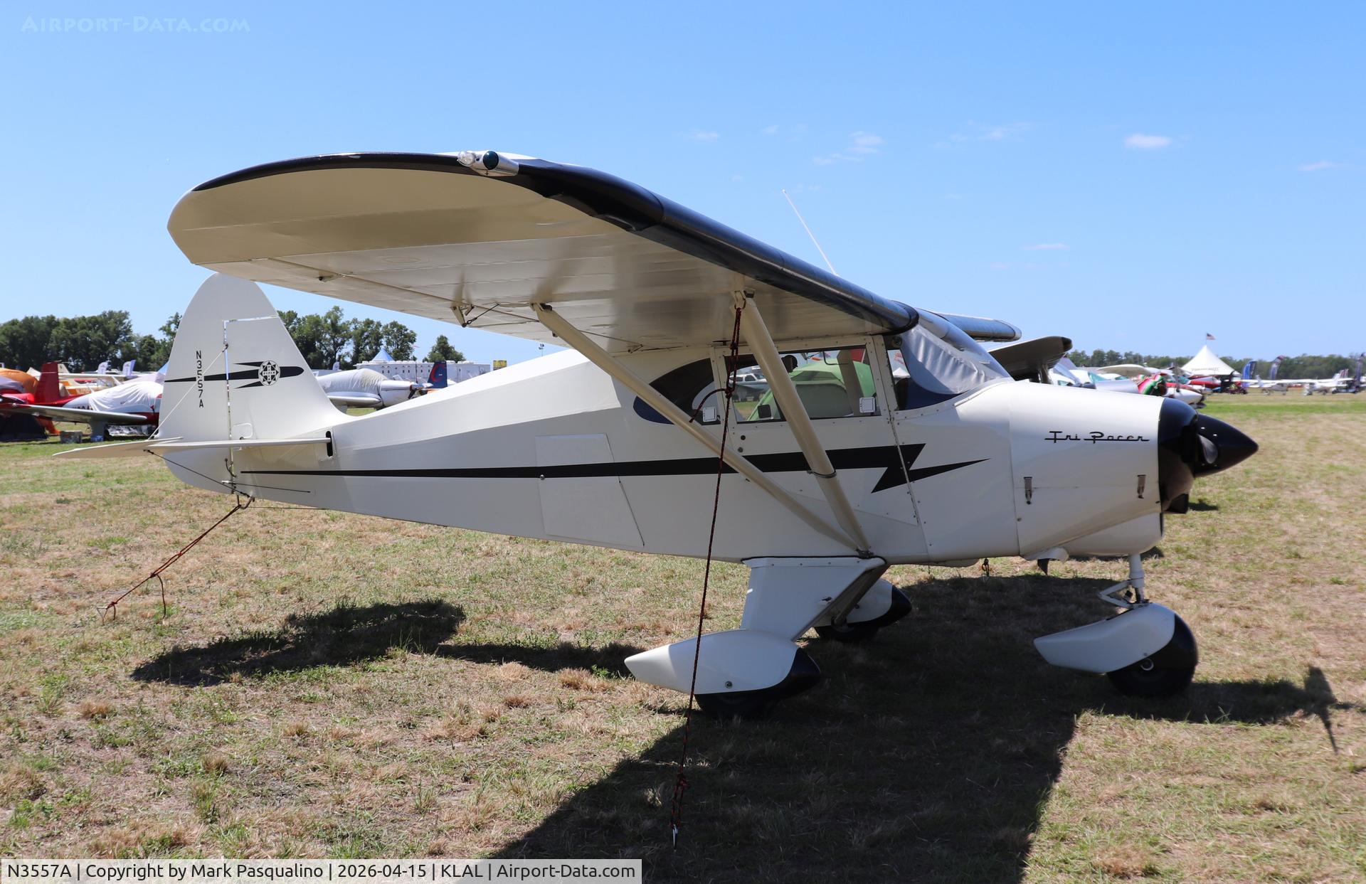 N3557A, 1953 Piper PA-22-135 Tri-Pacer C/N 22-1831, Piper PA-22-135