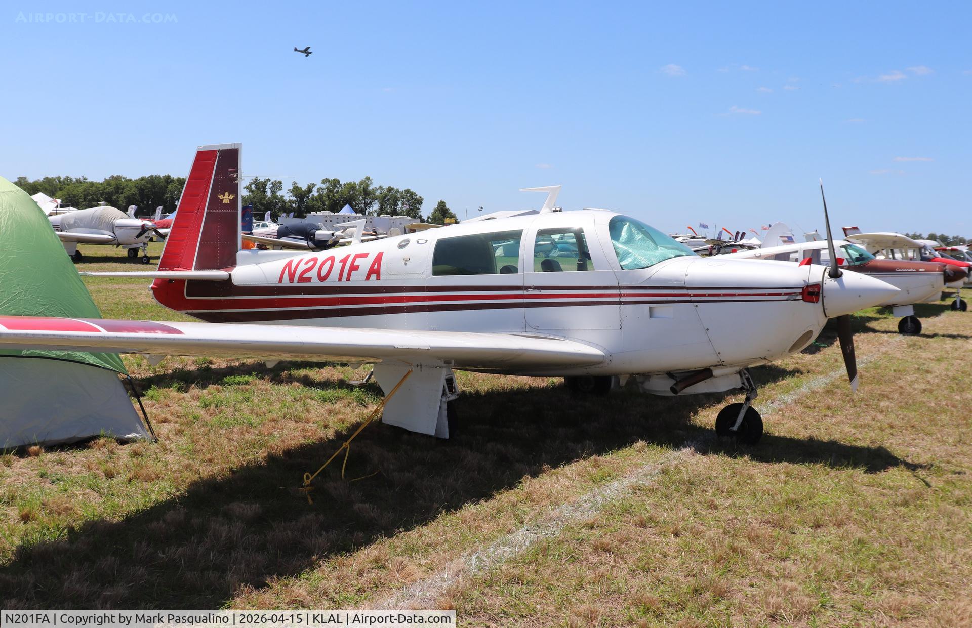 N201FA, 1976 Mooney M20J 201 C/N 24-0017, Mooney M20J