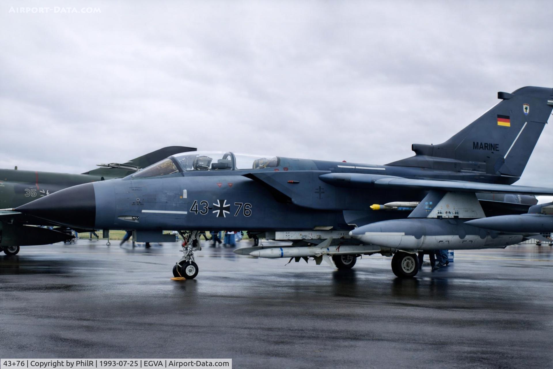 43 76, Panavia Tornado IDS C/N 198/GS049/4076, 43+76 Panavia Tornado Kriegesmarine IAT 