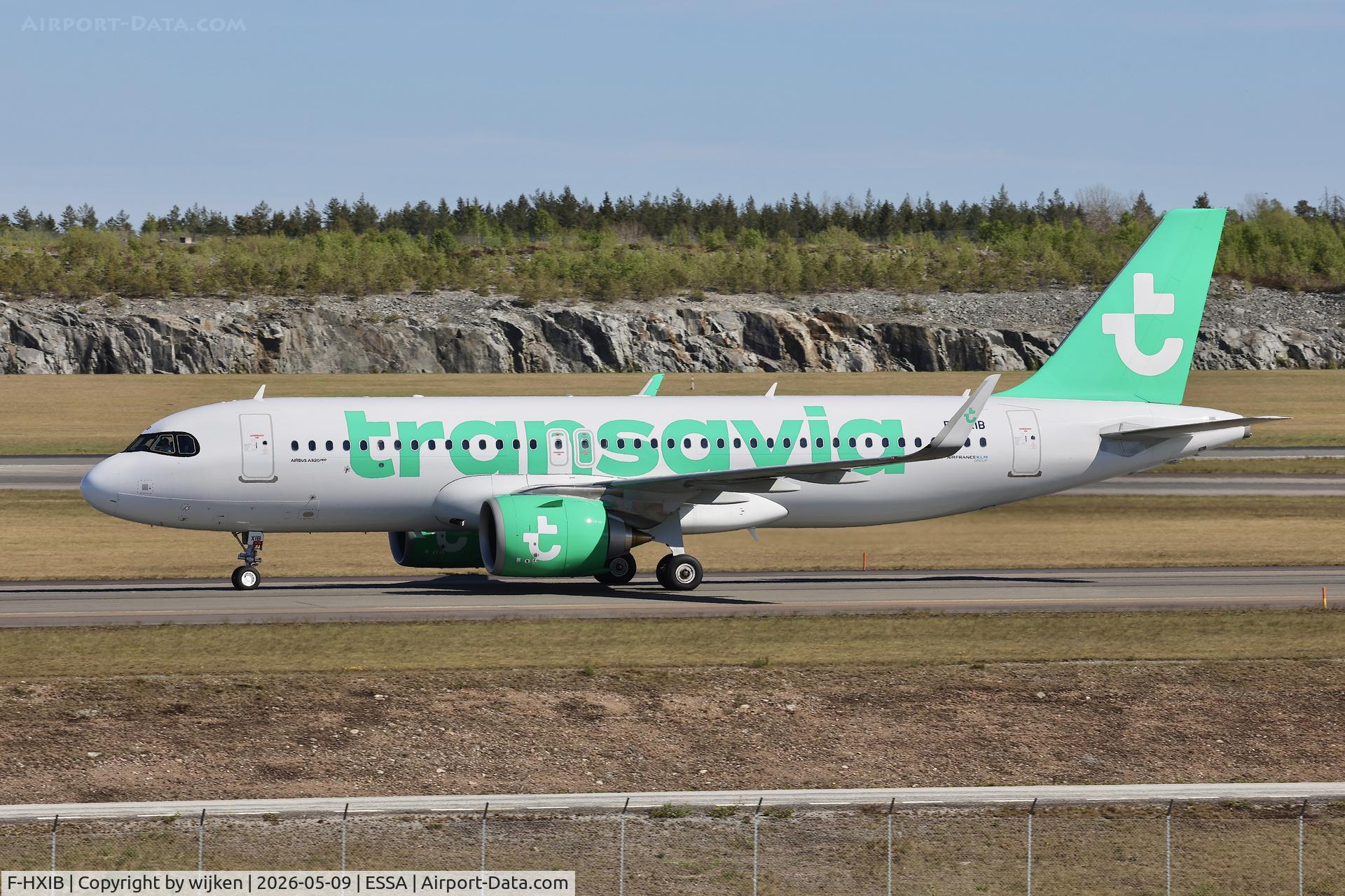 F-HXIB, 2026 Airbus A320-252N C/N 13203, Twy W