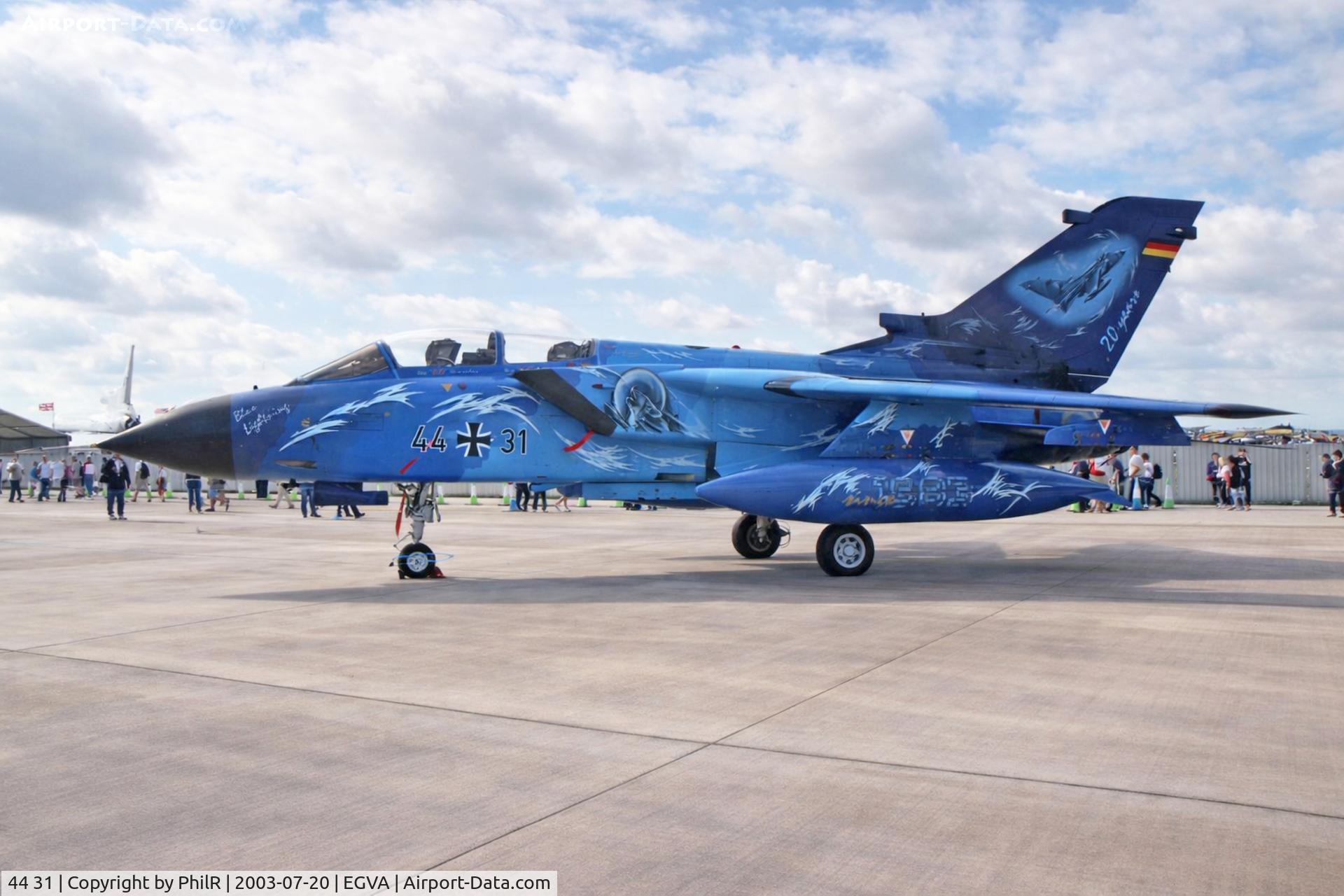 44 31, Panavia Tornado IDS C/N 332/GS092/4131, 44+31 Panavia Tornado Luftwaffe RIAT Fairford
