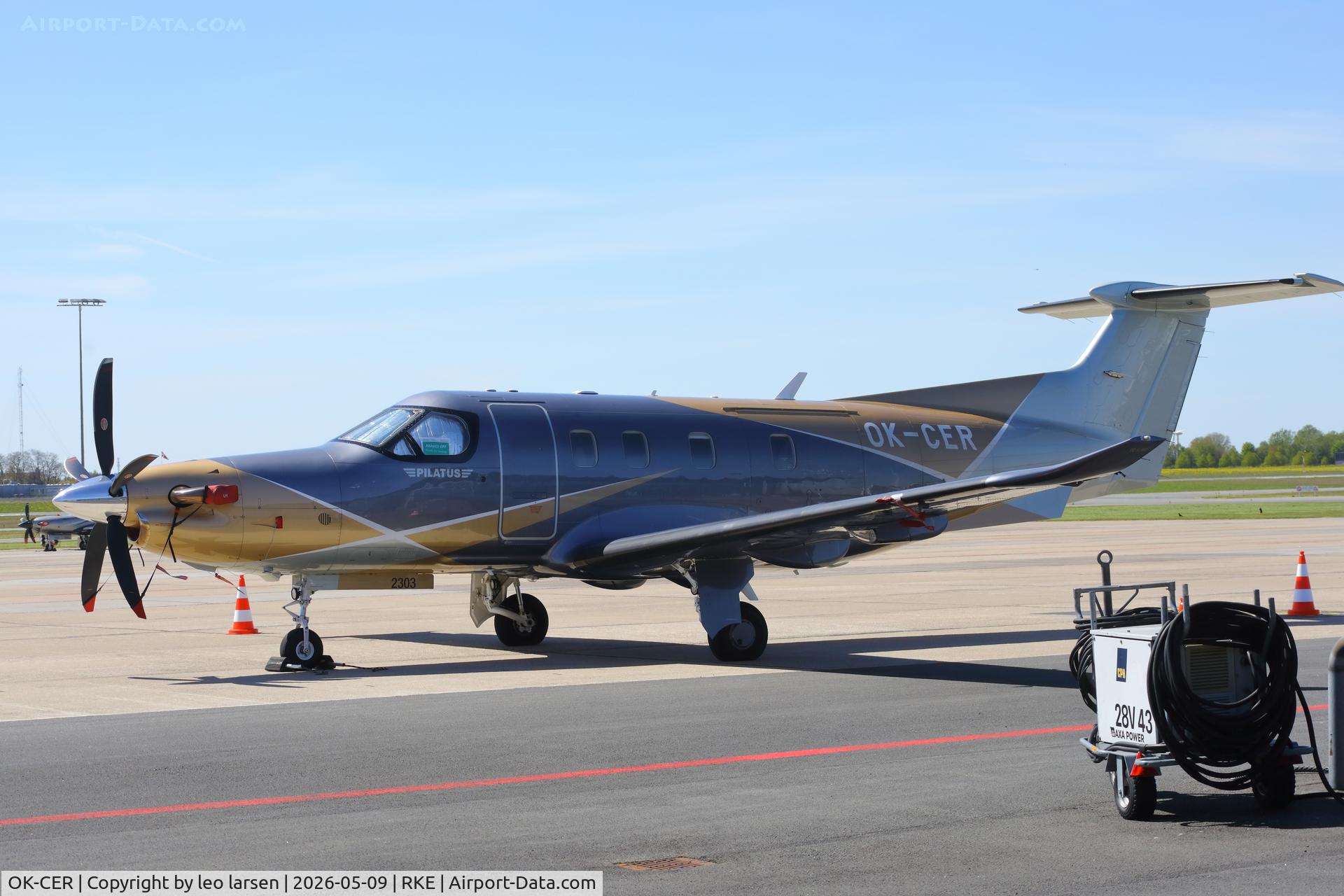 OK-CER, 2023 Pilatus PC-12 NGX, c/n 2303, RToskilde 9.5.2026