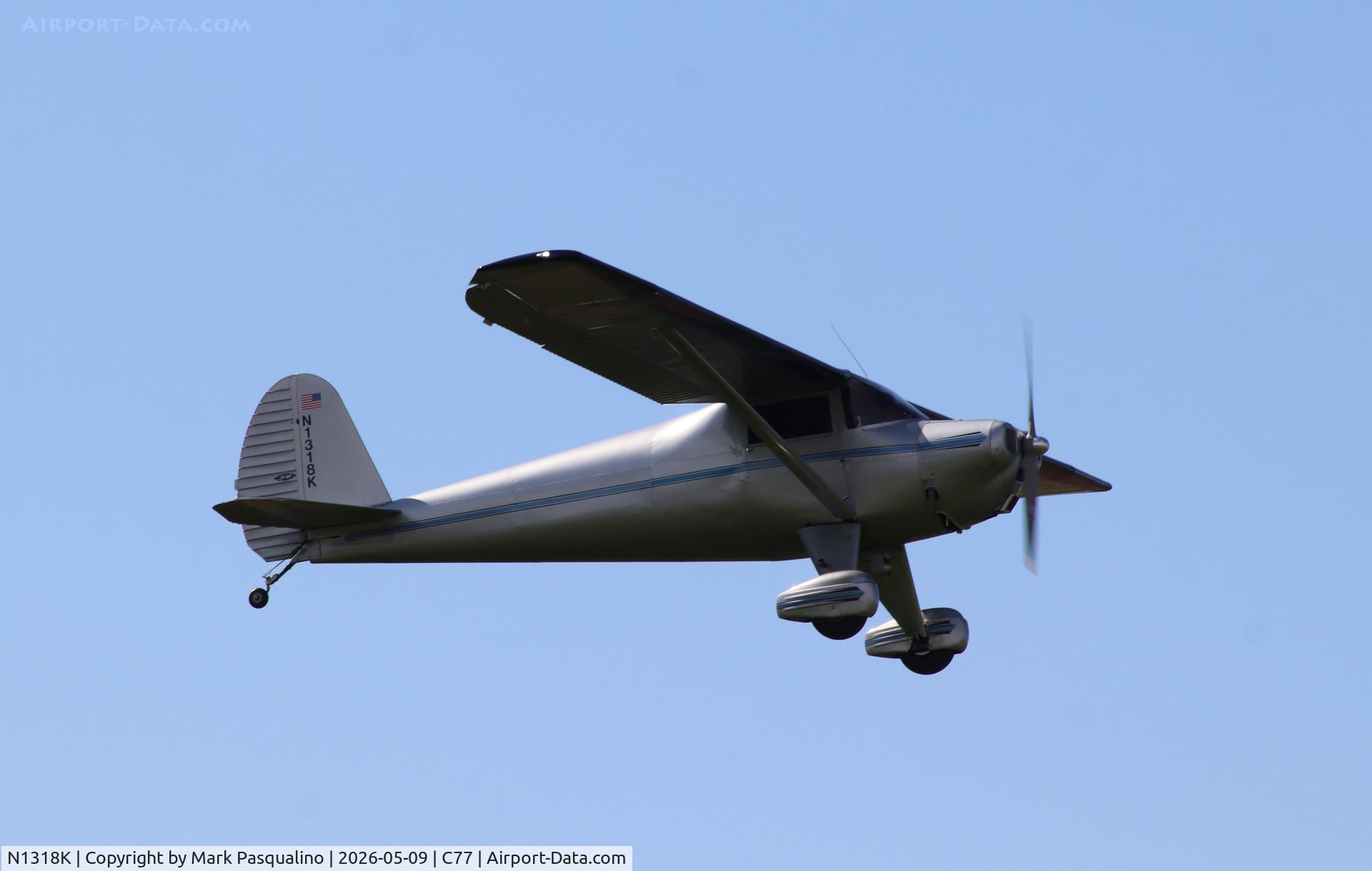 N1318K, 1947 Luscombe 8A, c/n 4045, Luscombe 8A