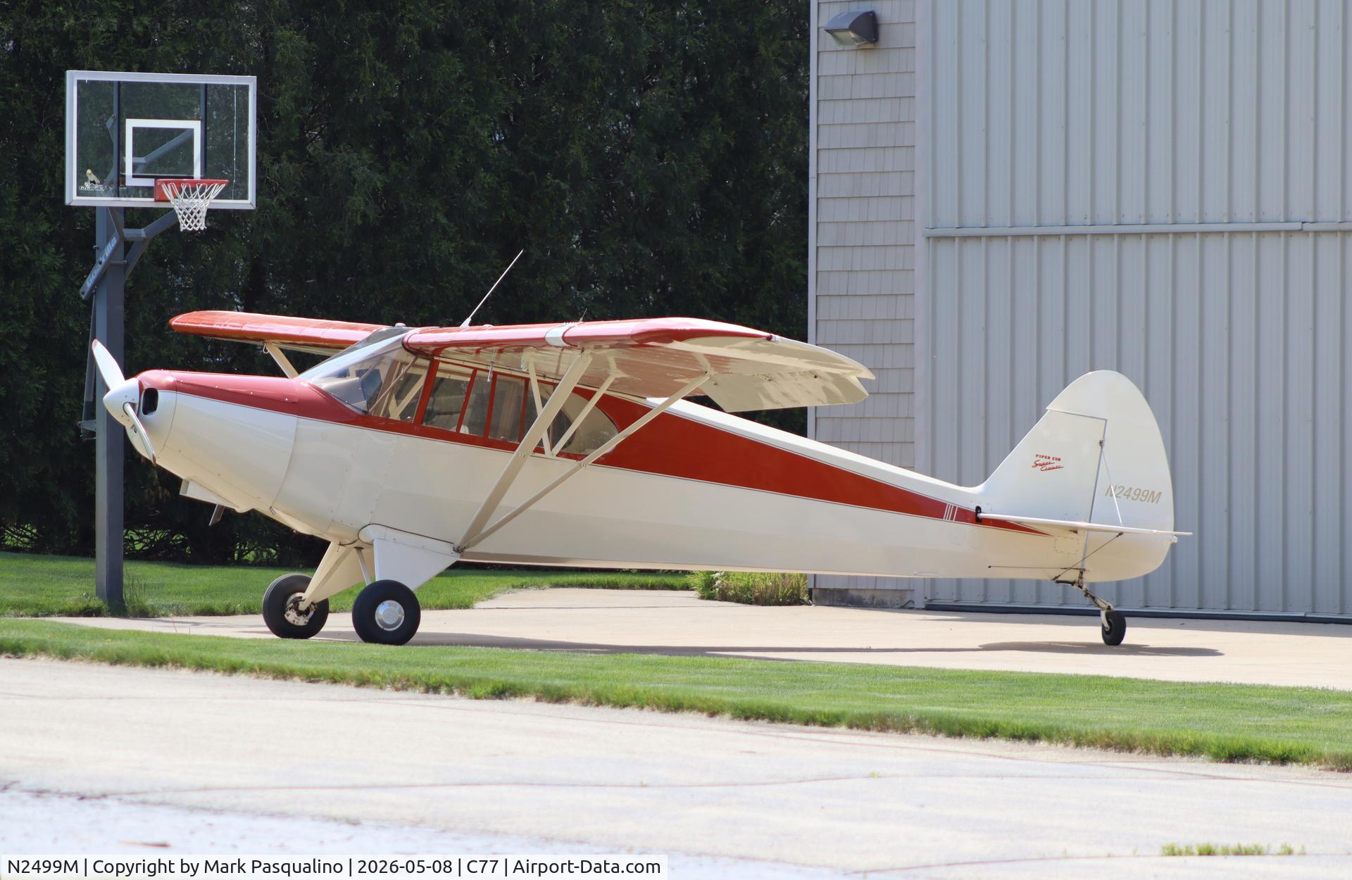 N2499M, 1947 Piper PA-12 Super Cruiser, c/n 12-1566, Piper PA-12