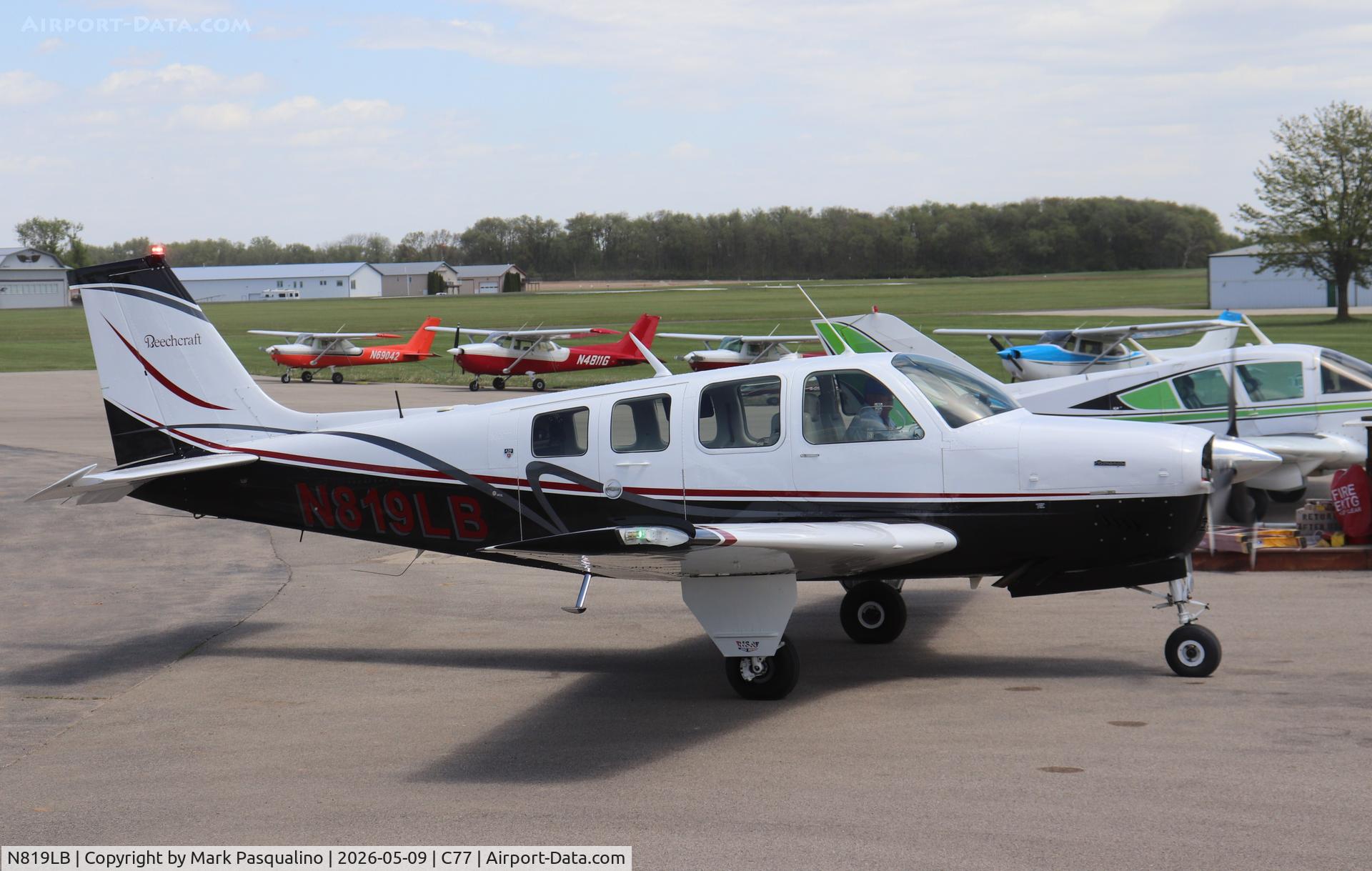 N819LB, 1977 Beech A36 Bonanza 36 C/N E-1126, Beech A36