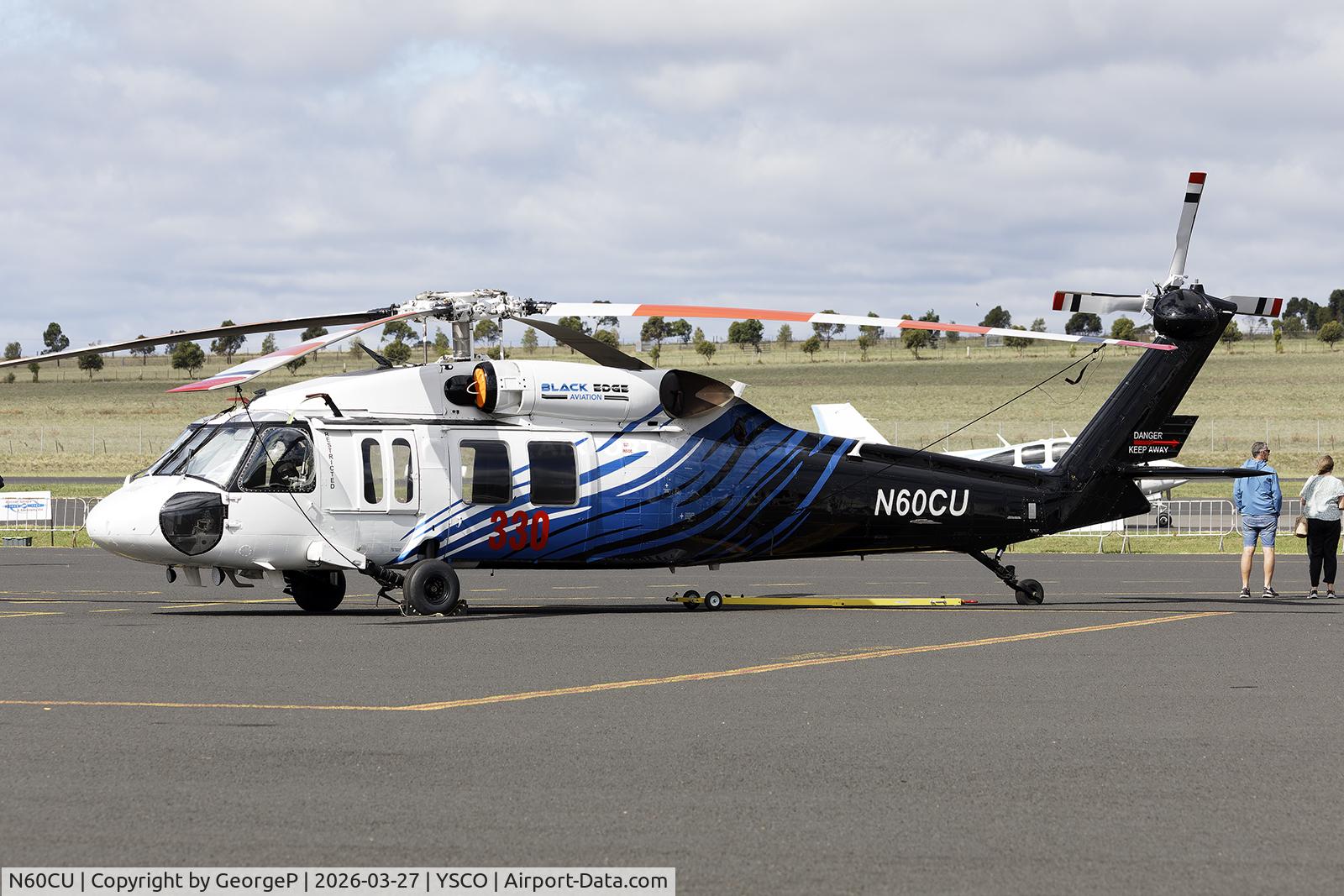 N60CU, Sikorksy UH-60A, c/n 80-23499, Warbirds Over Scone 2026.
