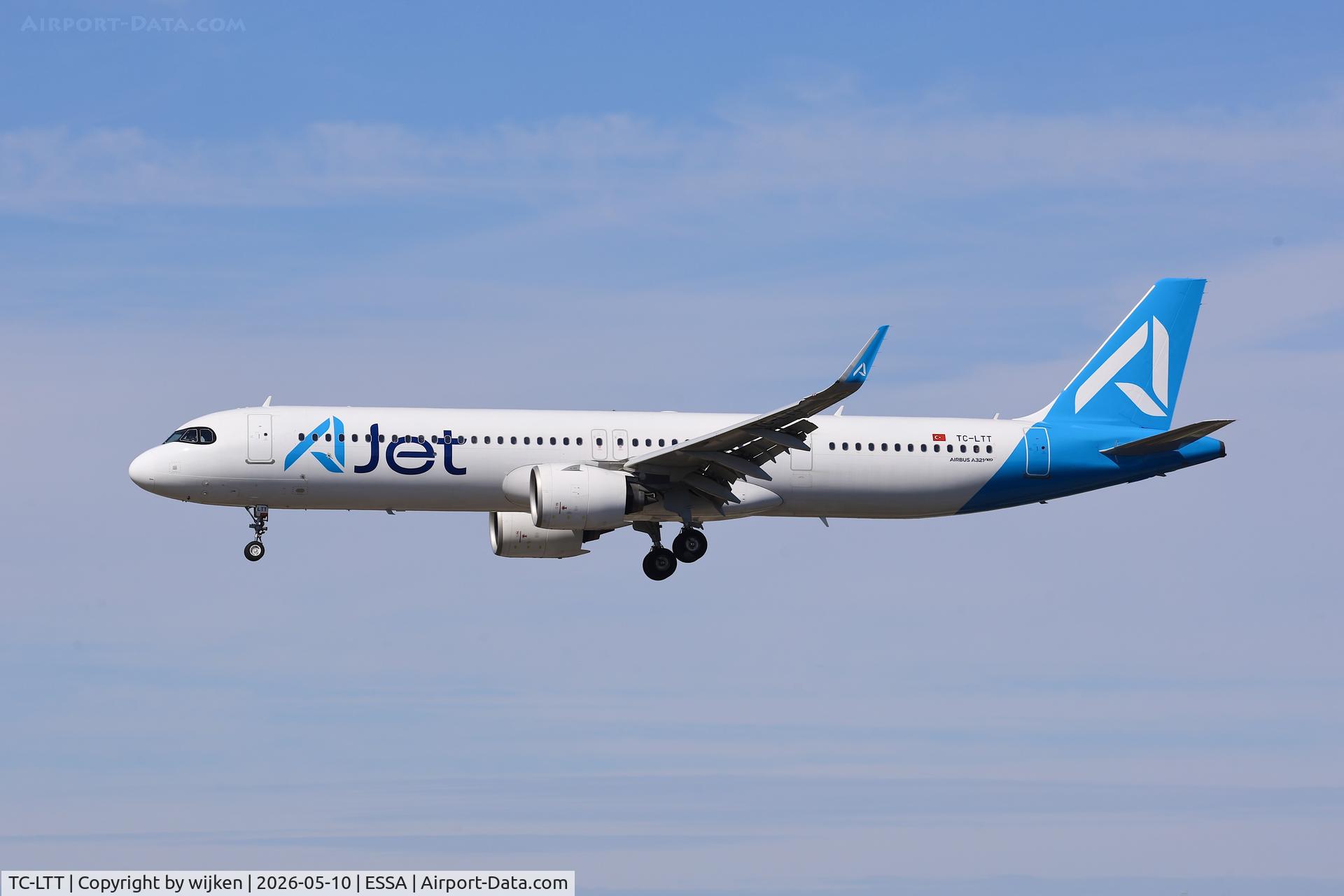 TC-LTT, 2023 Airbus A321-271 Neo, c/n 11144, Rwy 19L