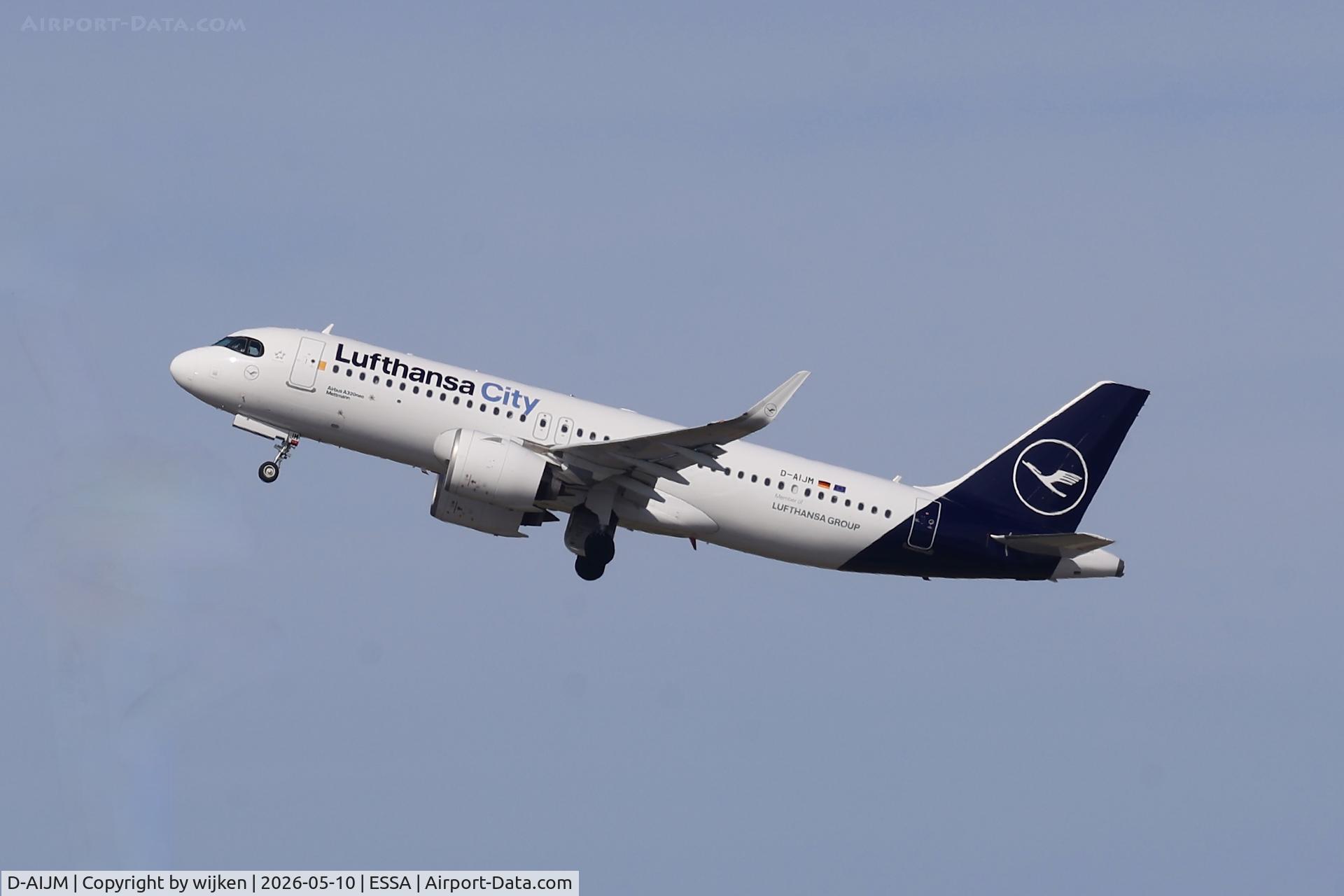 D-AIJM, 2023 Airbus A320-271N, c/n 11569, Rwy 19R