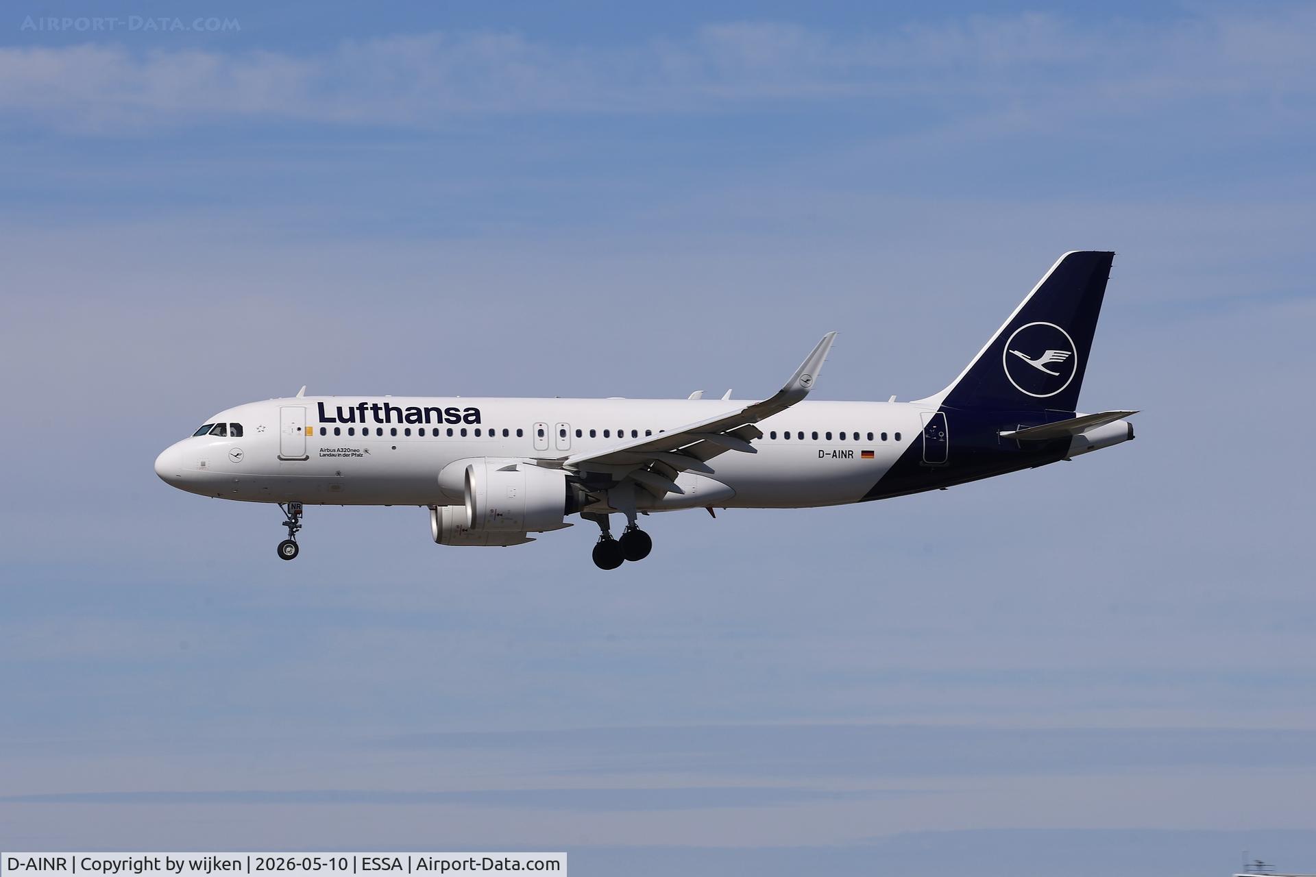 D-AINR, 2019 Airbus A320-271N, c/n 8725, Rwy 19L