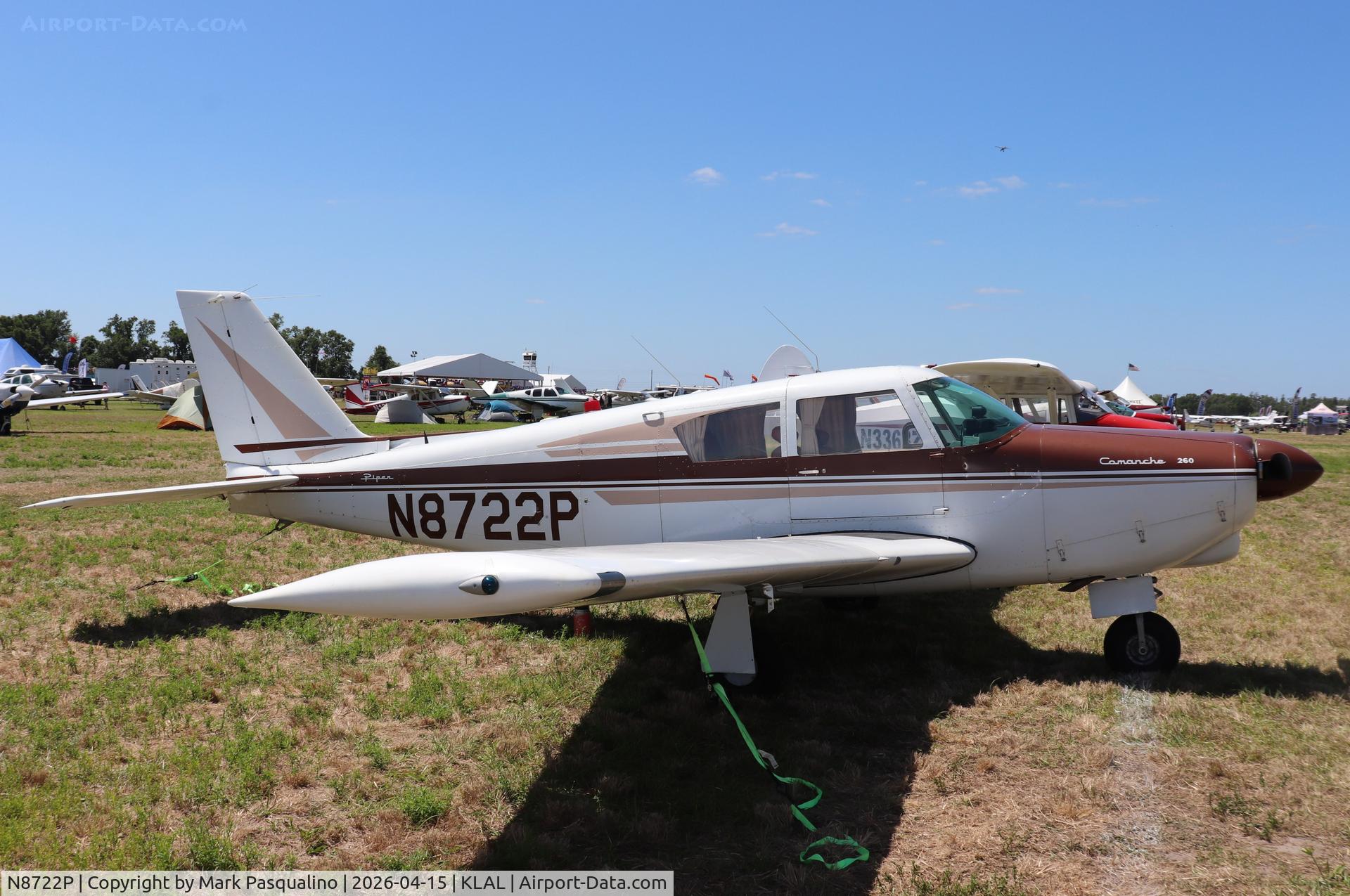 N8722P, 1965 Piper PA-24-260, c/n 24-4171, Piper PA-24-260
