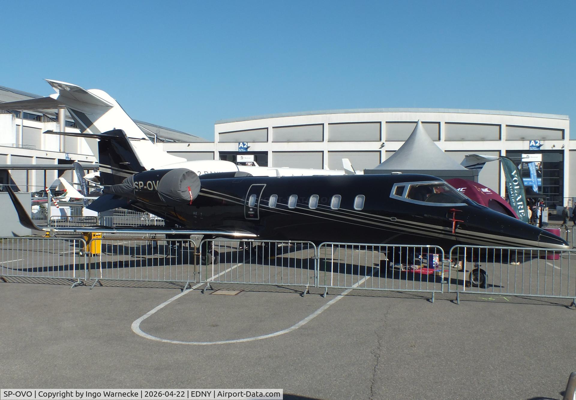 SP-OVO, 2007 Learjet 60XR C/N 60-331, Learjet 60XR at the AERO 2026, Friedrichshafen