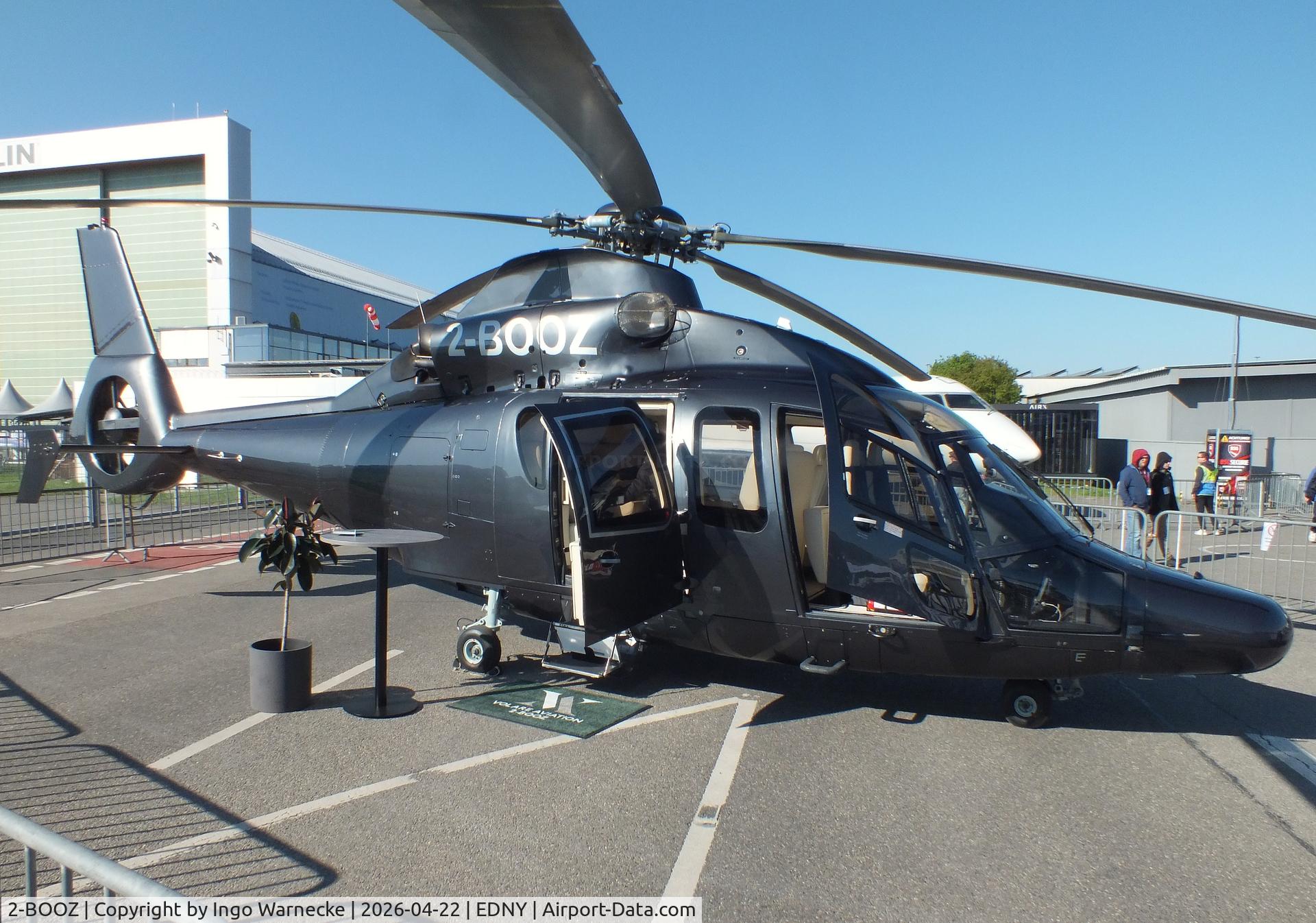 2-BOOZ, 2007 Eurocopter EC-155B-1 C/N 6771, Eurocopter EC155B-1 at the AERO 2026, Friedrichshafen
