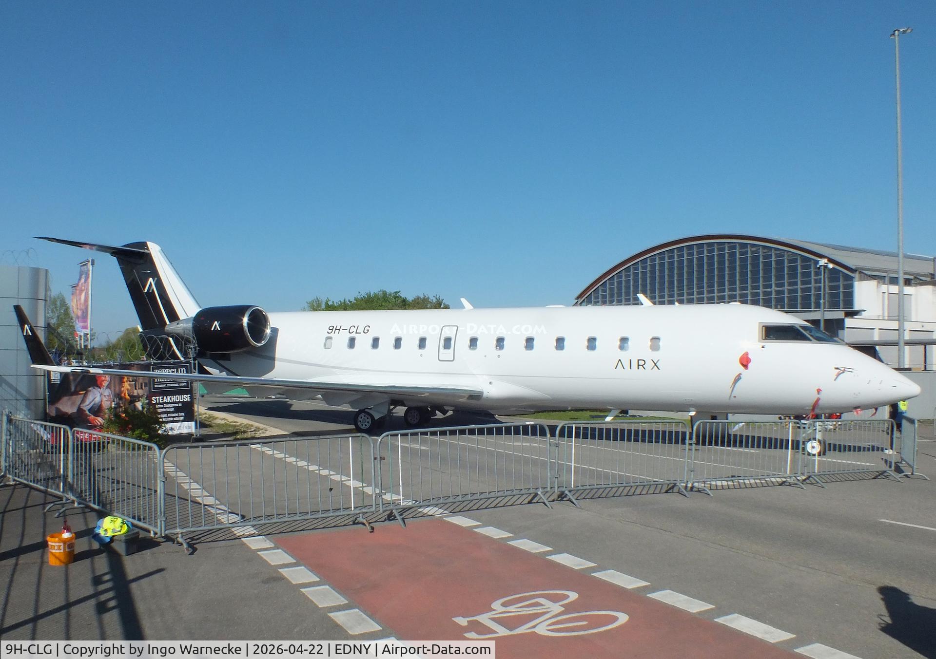 9H-CLG, 2006 Bombardier Challenger 850 (CL-600-2B19) C/N 8063, Bombardier Challenger 850 (CL-600-2B19) at the AERO 2026, Friedrichshafen