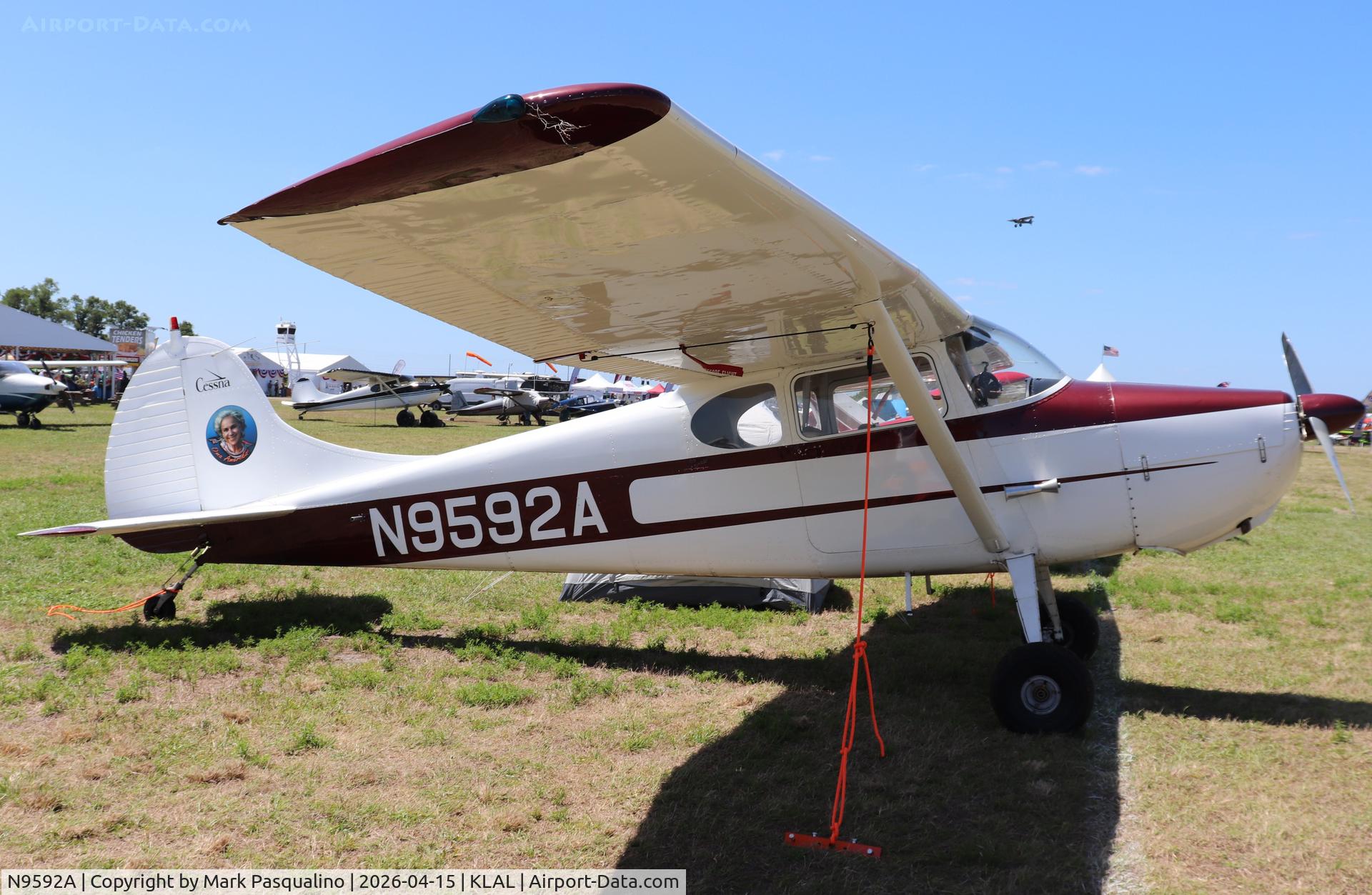 N9592A, 1949 Cessna 170A C/N 19153, Cessna 170A