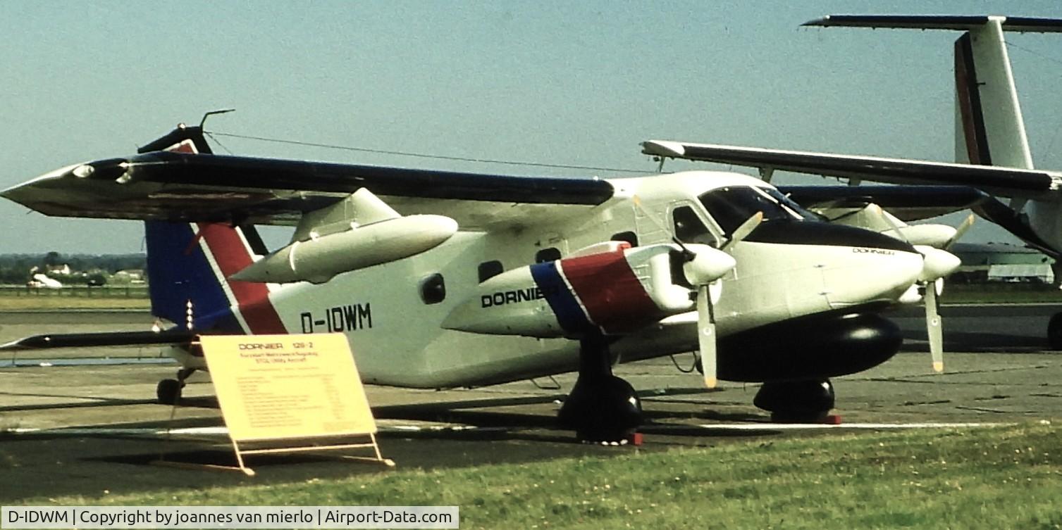 D-IDWM, 1968 Dornier Do-28D-1 Skyservant, c/n 4023, ex-slide