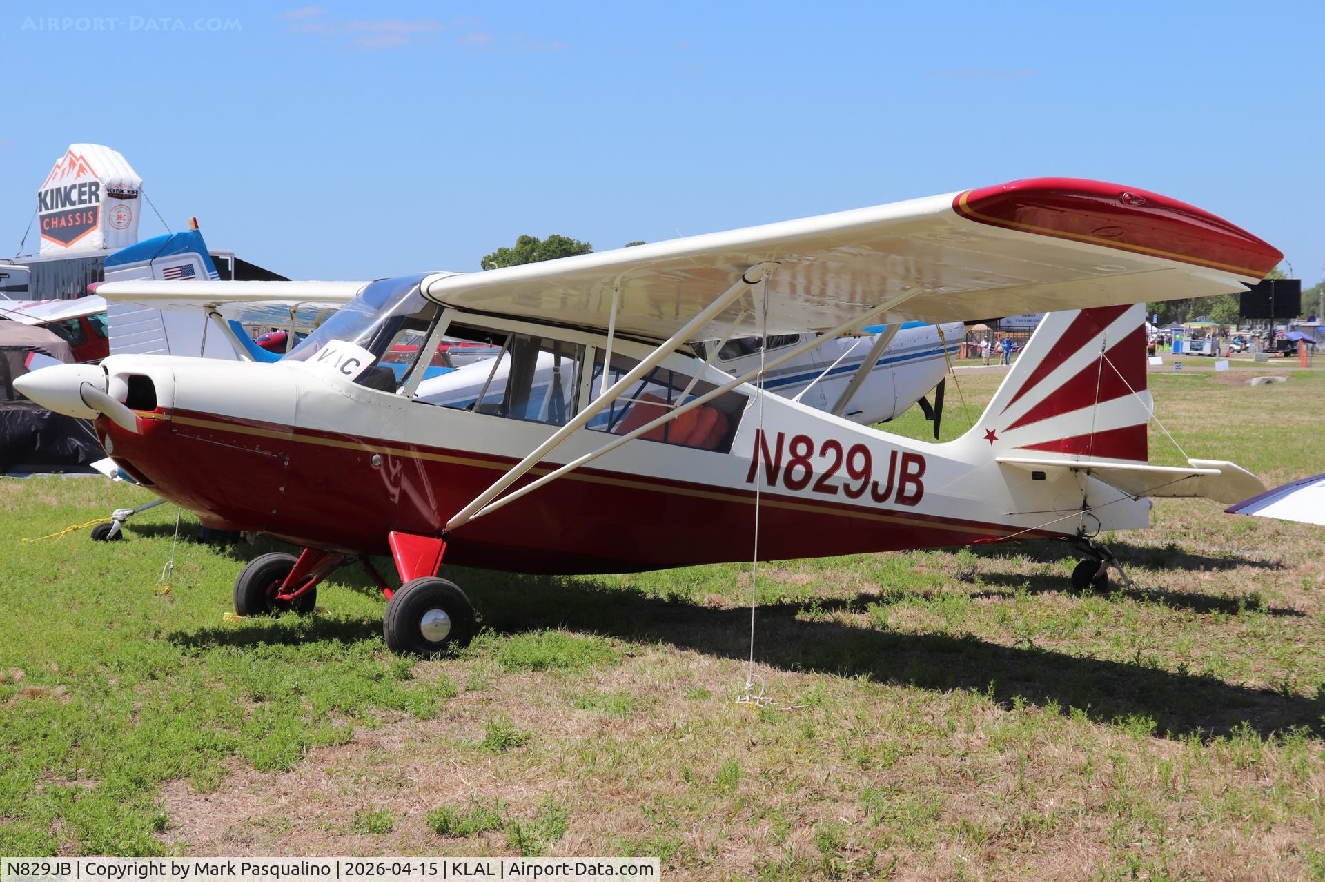 N829JB, 1965 Champion 7GCAA Citabria, c/n 34, Champion 7GCAA