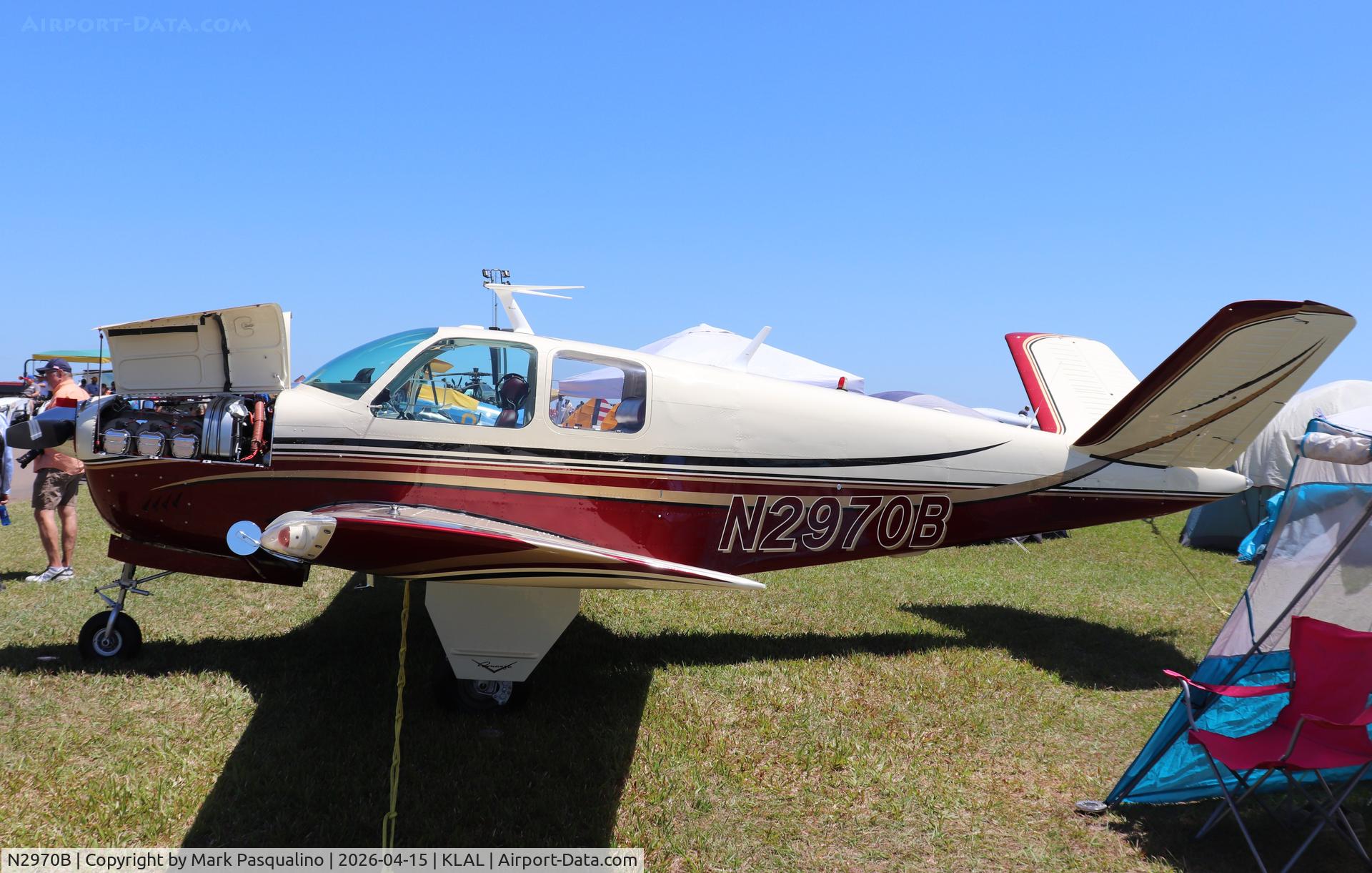 N2970B, 1953 Beech D35, c/n D-3611, Beech D35