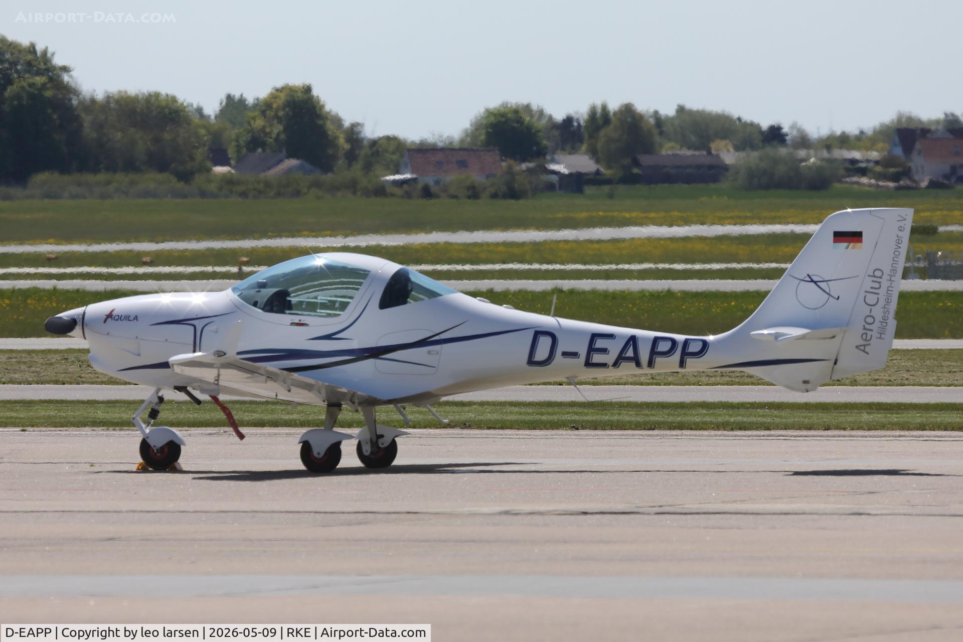 D-EAPP, Aquila Aviation A 211, c/n AT01-375, Roskilde 9.5.2026