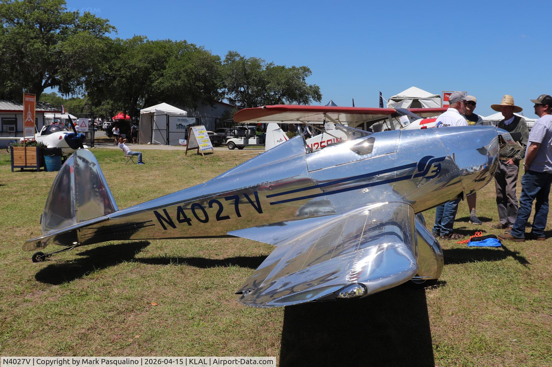 N4027V, 2026 Spirit Engineering SE-1 C/N 021, Spirit Engineering SE-1