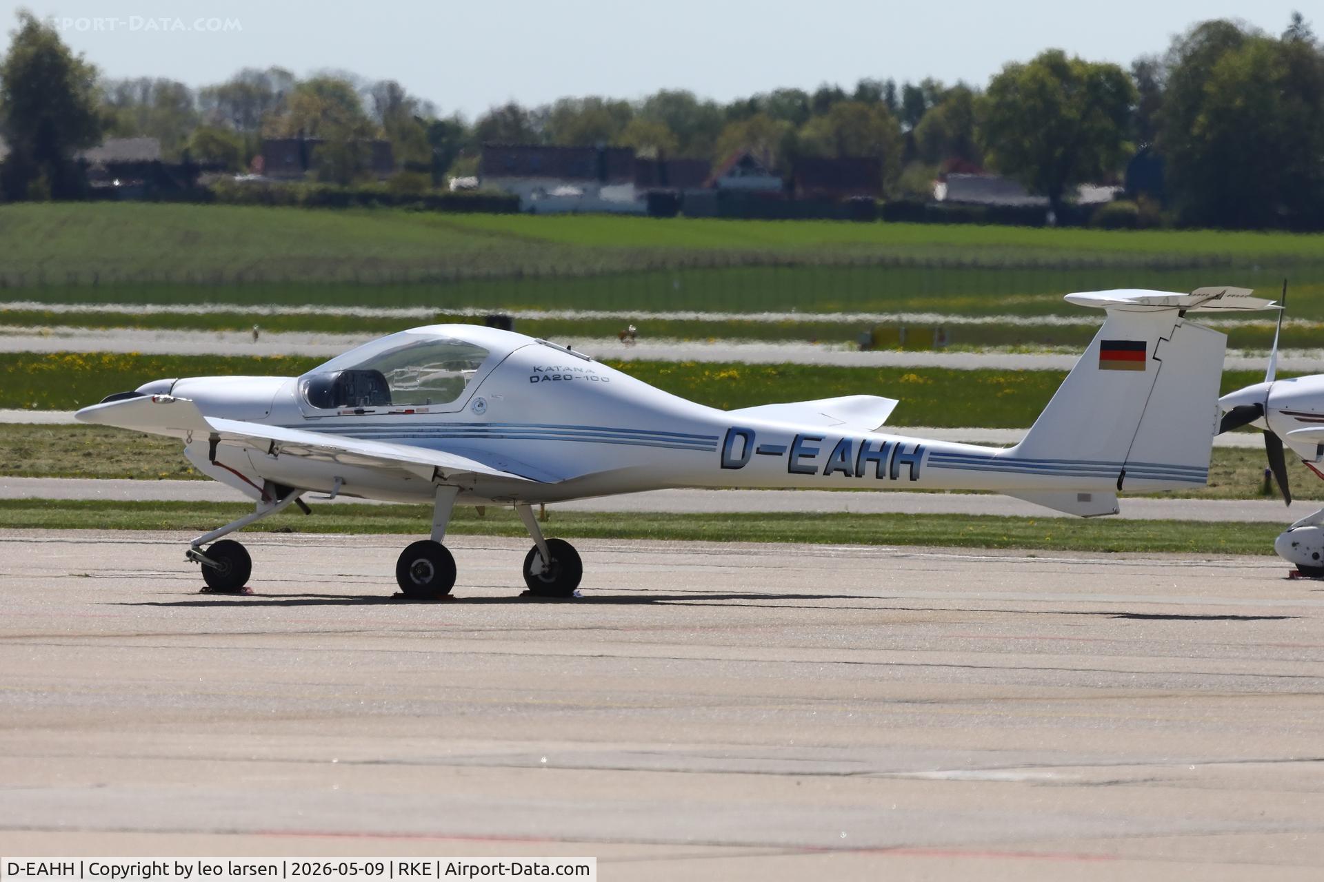 D-EAHH, Diamond Aircraft DA 20-100 Katana C/N 10097, Roskilde 9.5.2026