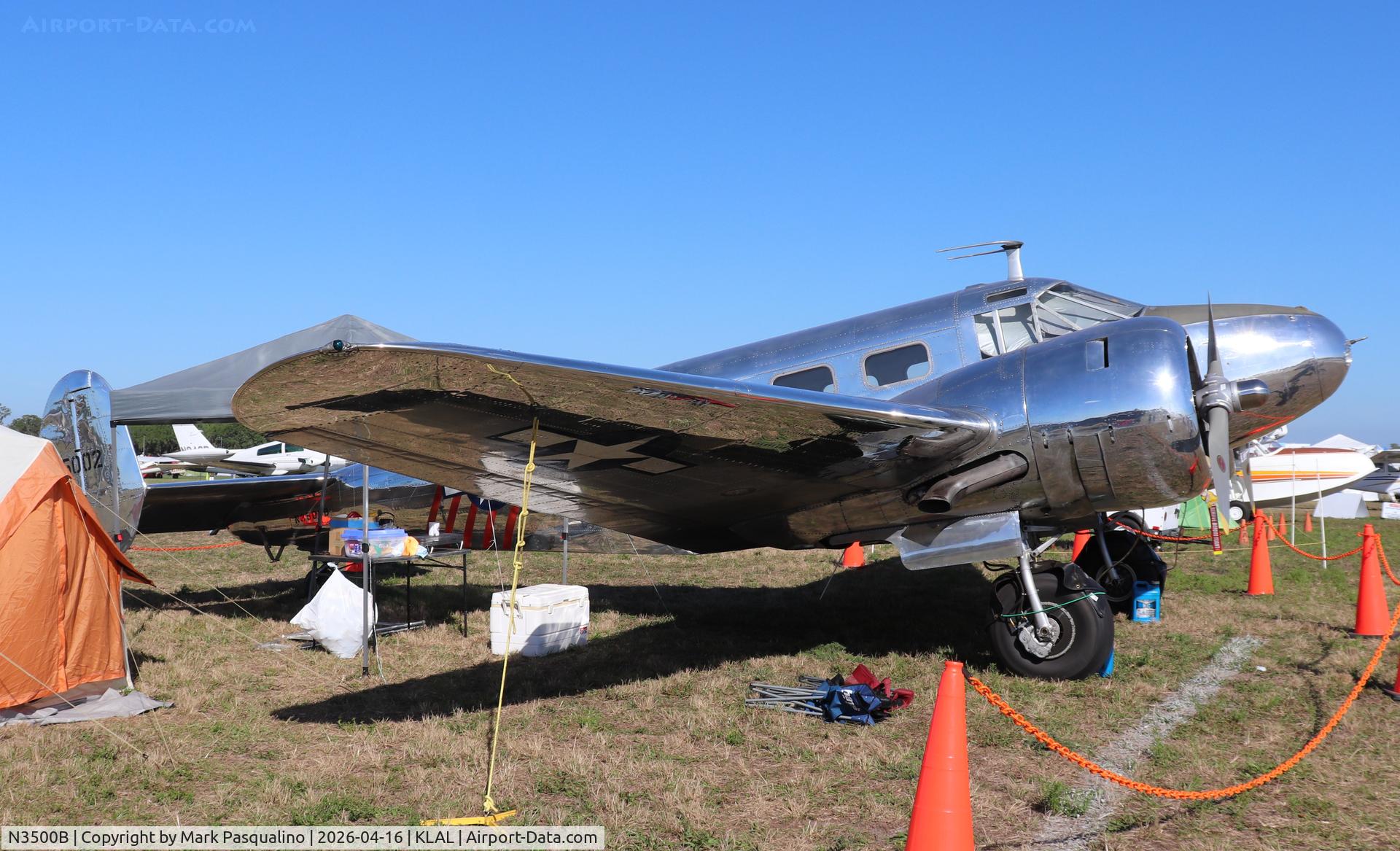 N3500B, 1953 Beech D18S C/N A-973, Beech D18S