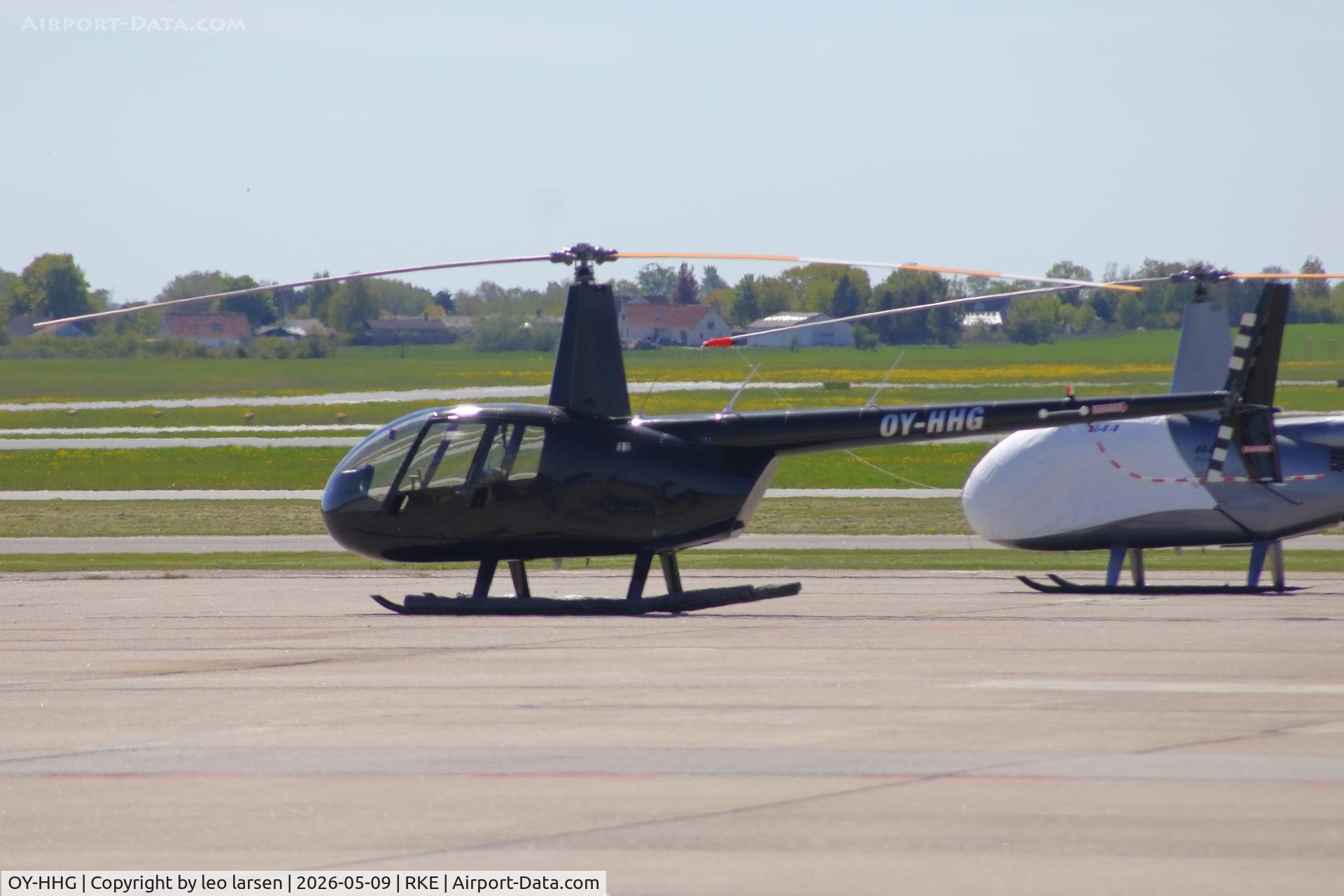OY-HHG, Robinson R44 II C/N 12749, Roskilde 9.5.2026