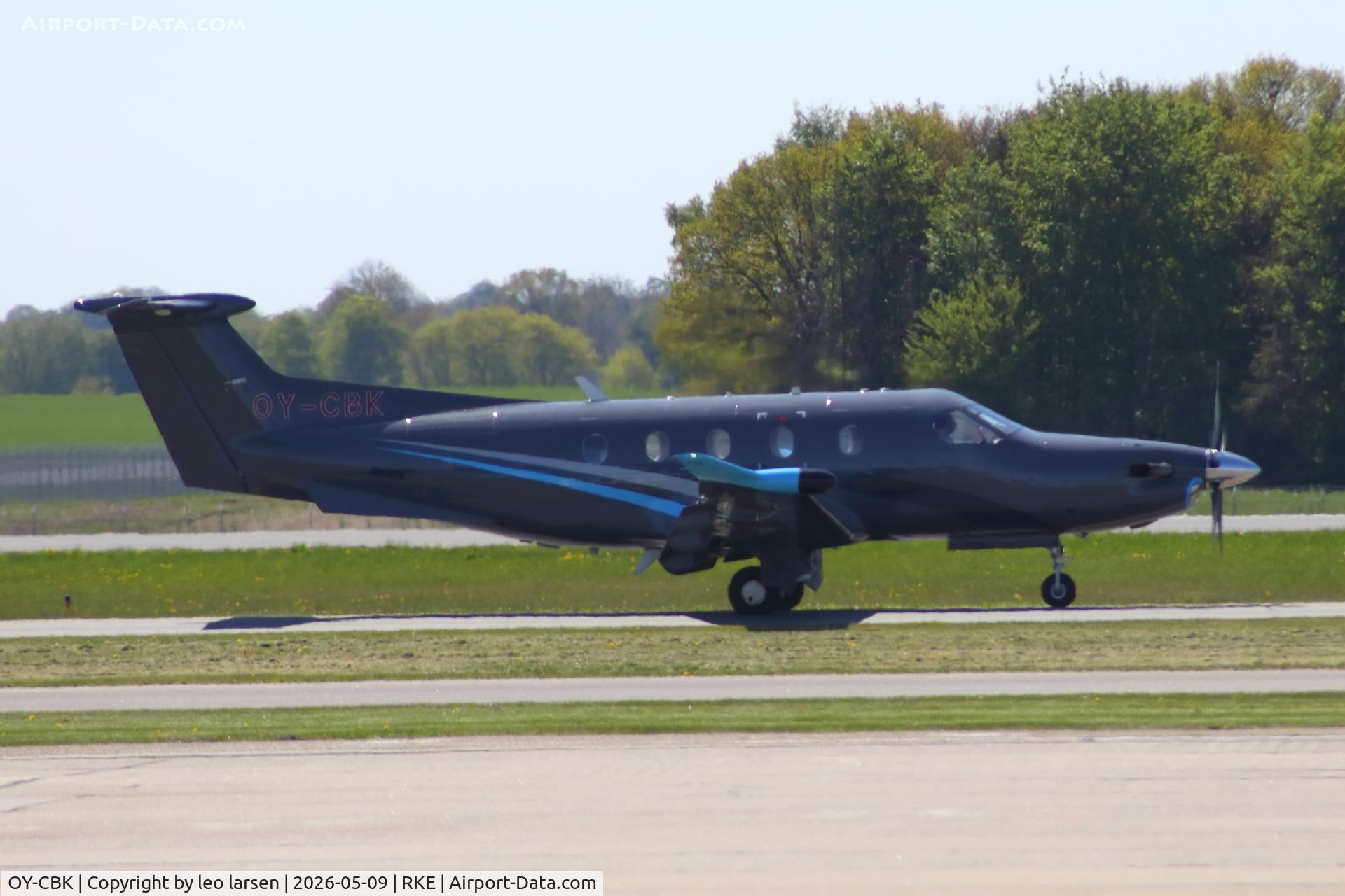 OY-CBK, 2017 Pilatus PC-12/47E C/N 1761, Roskilde 9.5.2026