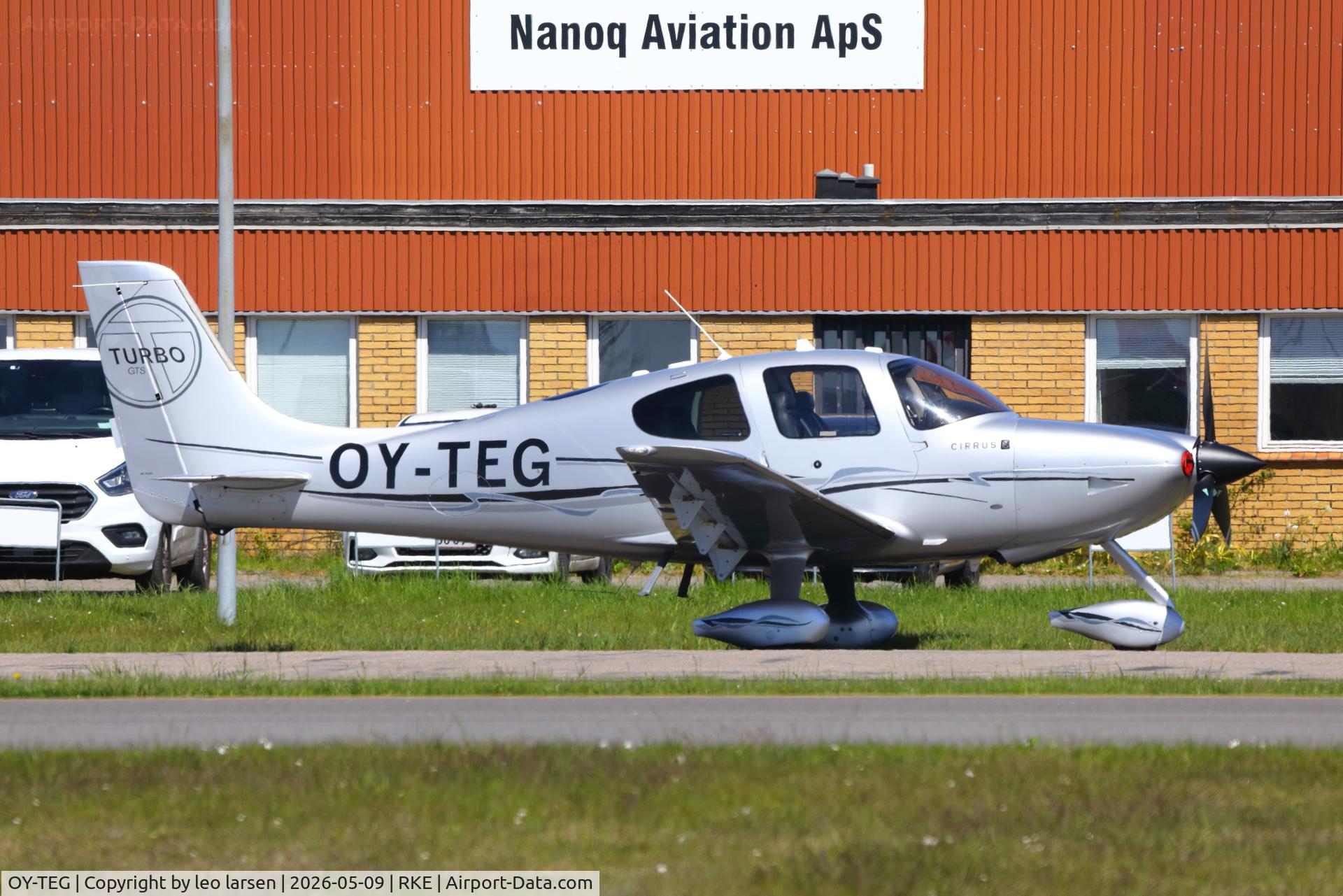 OY-TEG, Cirrus SR 22GTS C/N 3617, Roskilde 9.5.2026