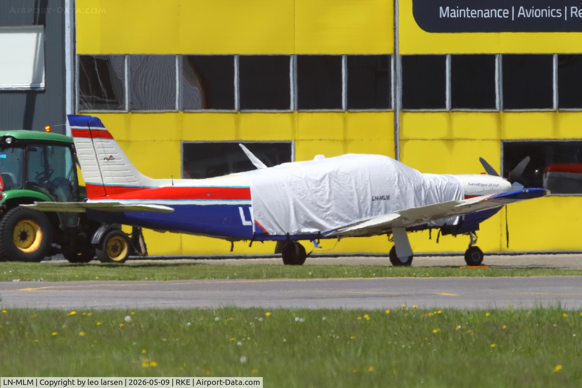 LN-MLM, Piper PA-32R-301 Saratoga C/N 3246141, Roskilde 9.5.2026
