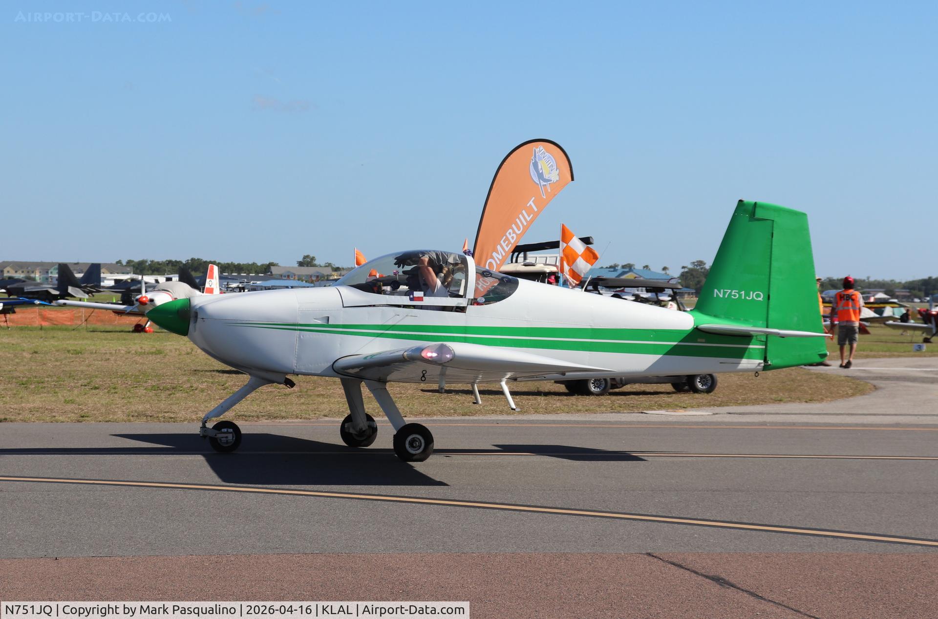 N751JQ, 2021 Vans RV-7A C/N 72650, Vans RV-7A
