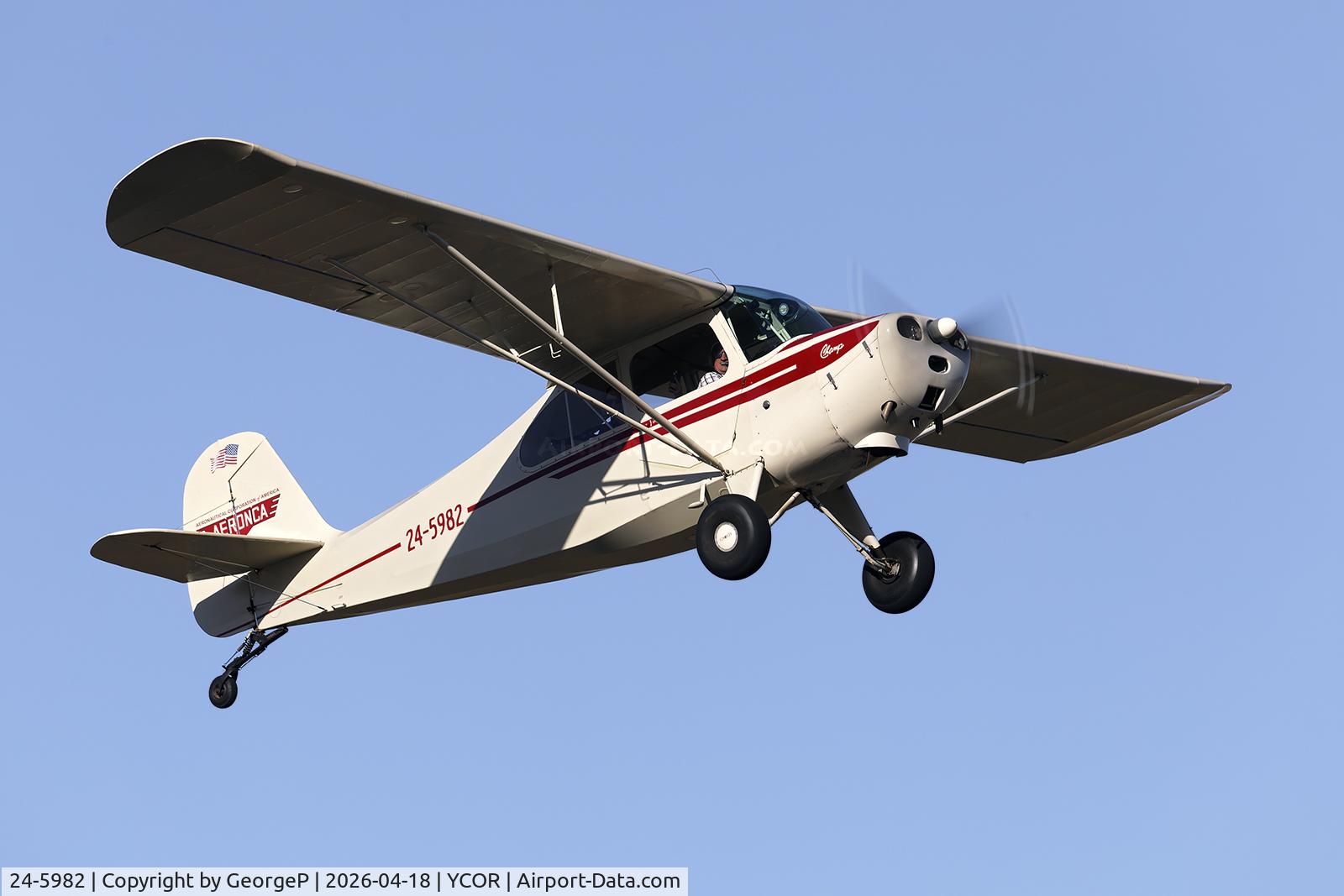 24-5982, American Champion 7AC C/N 7AC-2266, Antique Aeroplane Assn of Australia National Fly-in.